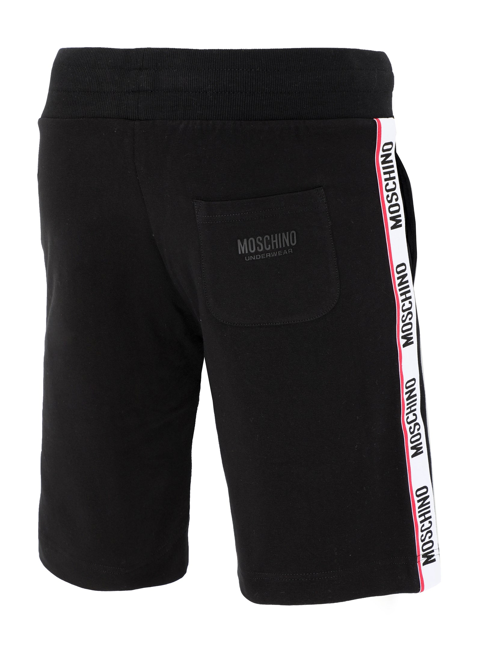 Moschino Logo Band Shorts in black – view 3 of 3