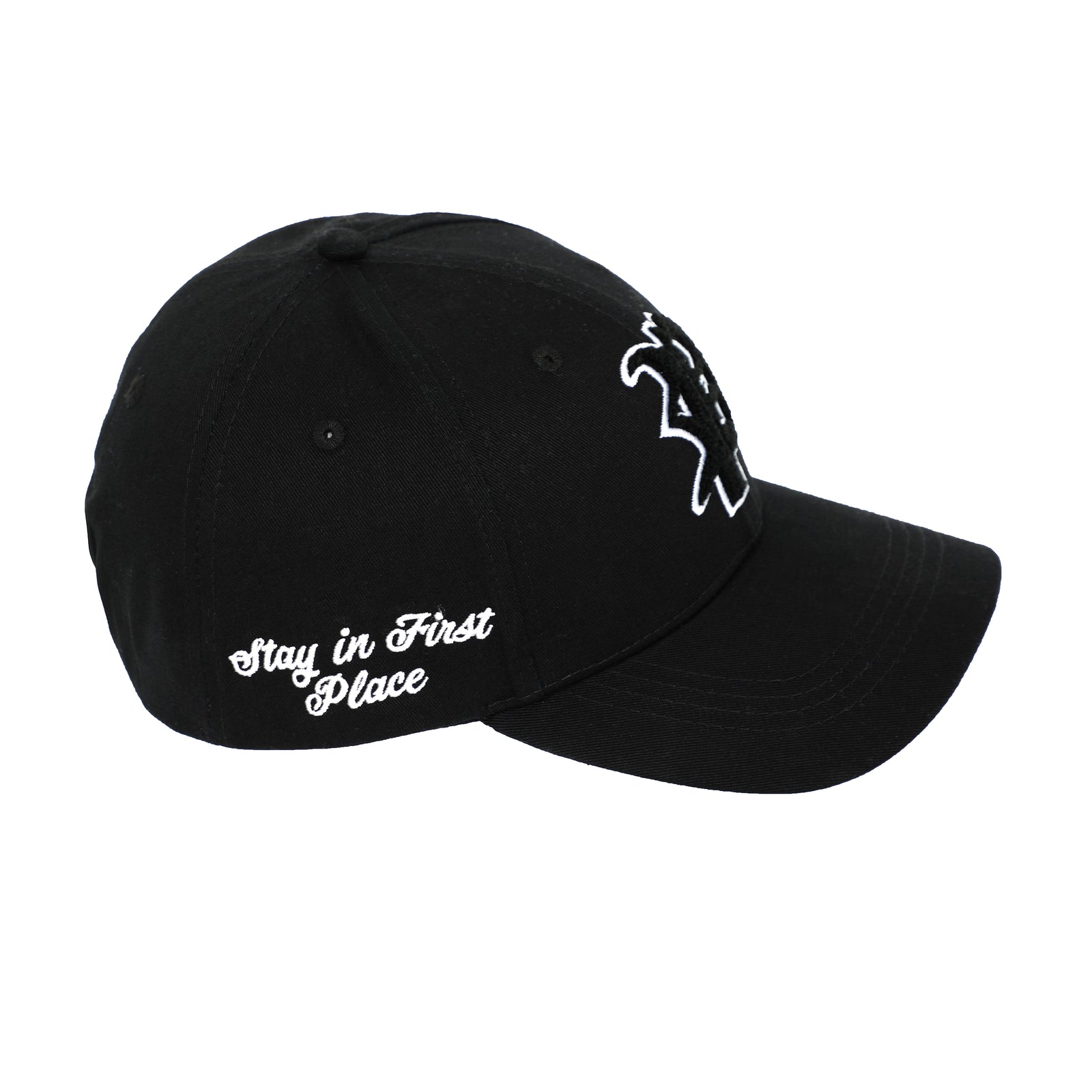 Pure Chenille Trucker in Black – view 3 of 7
