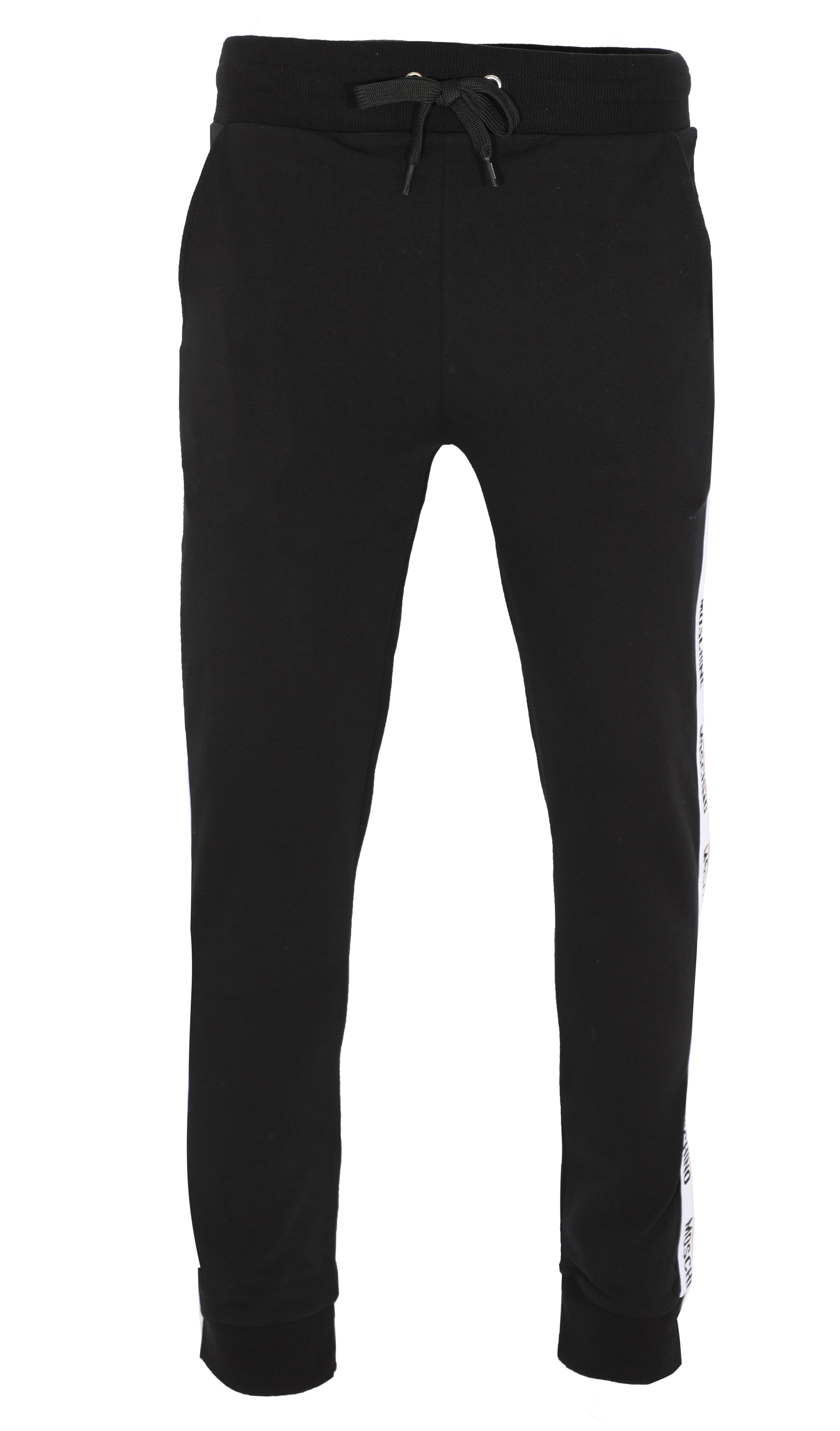 MOSCHINO LOGO BAND PANTS - BLACK – photo 2