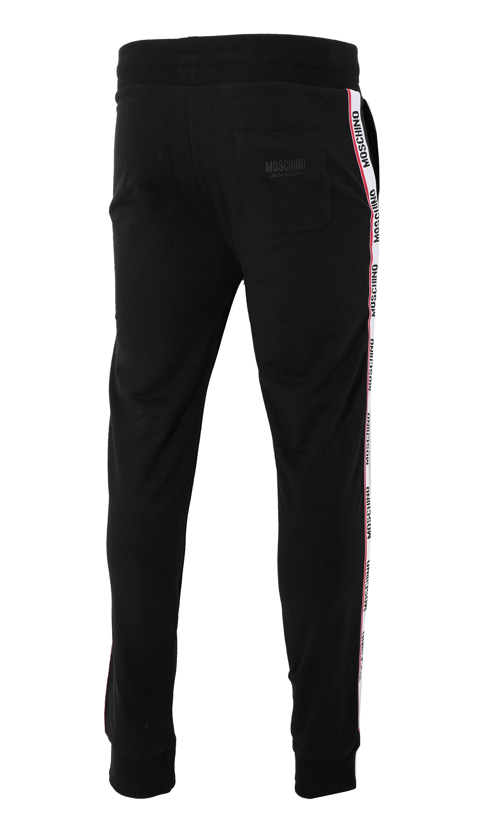 MOSCHINO LOGO BAND PANTS - BLACK – photo 3