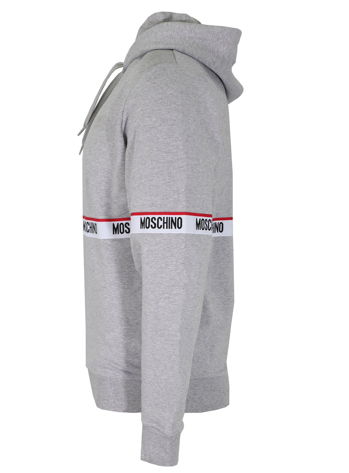 MOSCHINO LOGO BAND SWEATSHIRT - GRAY
