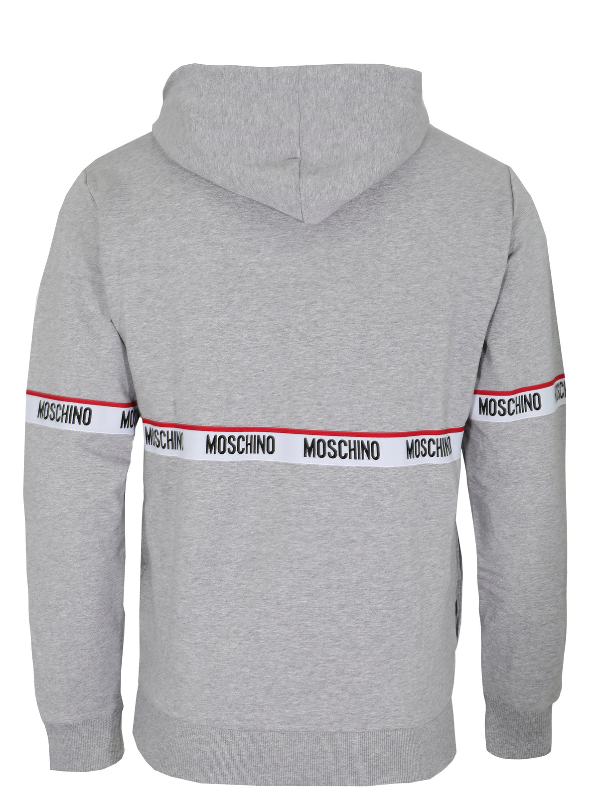 MOSCHINO LOGO BAND SWEATSHIRT - GRAY