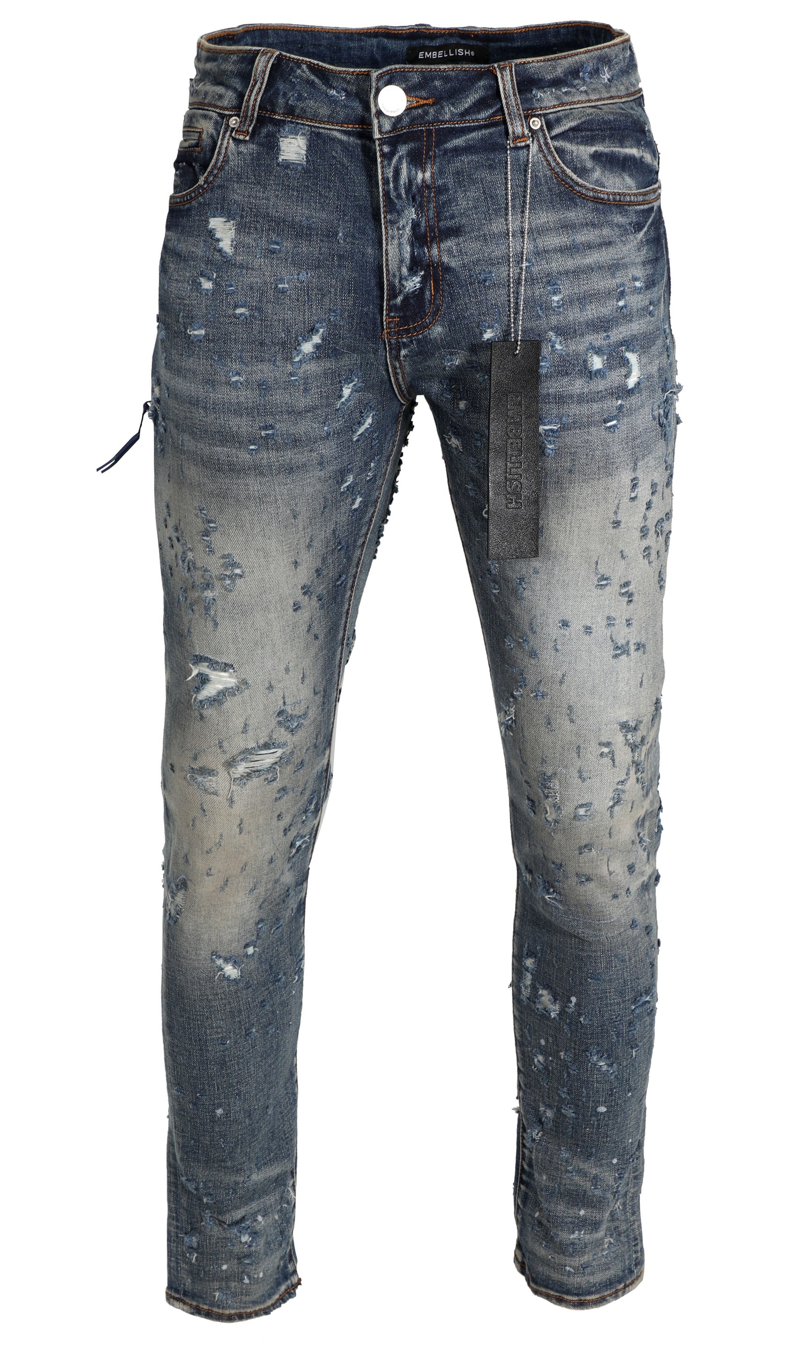 Embellish Owen Skinny Jean in indigo – view 1 of 2