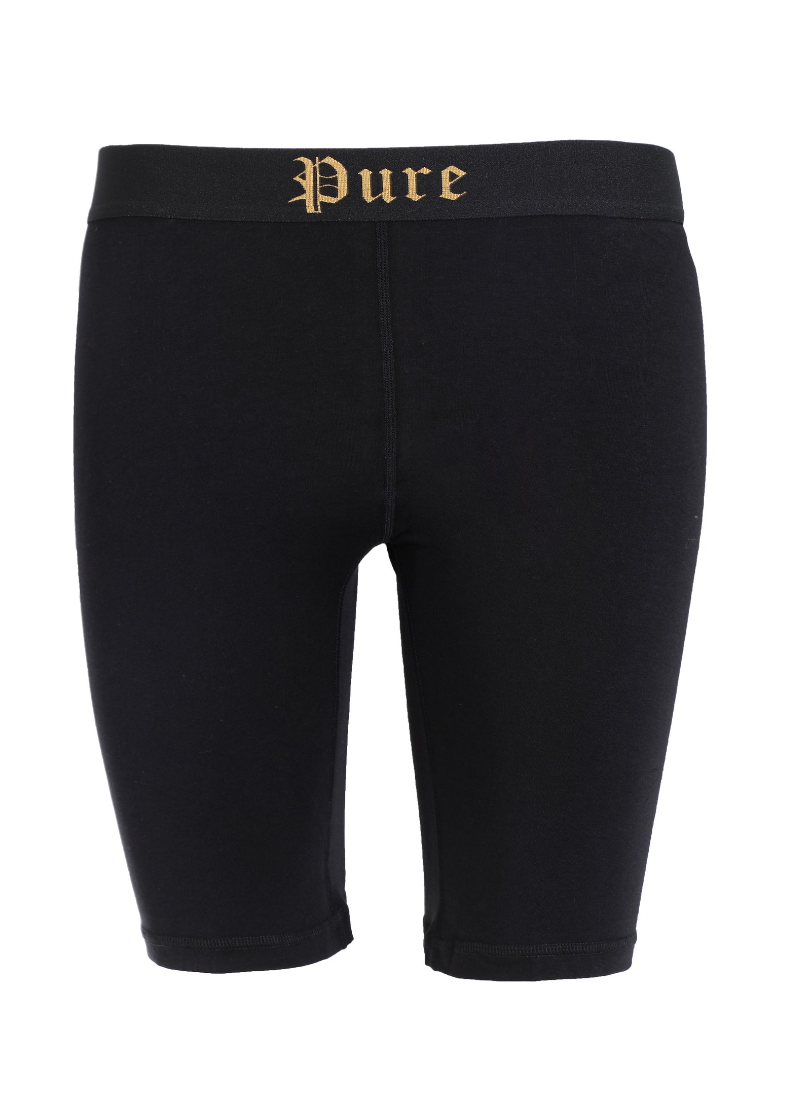 Pure women's biker shorts in black – view 1 of 2