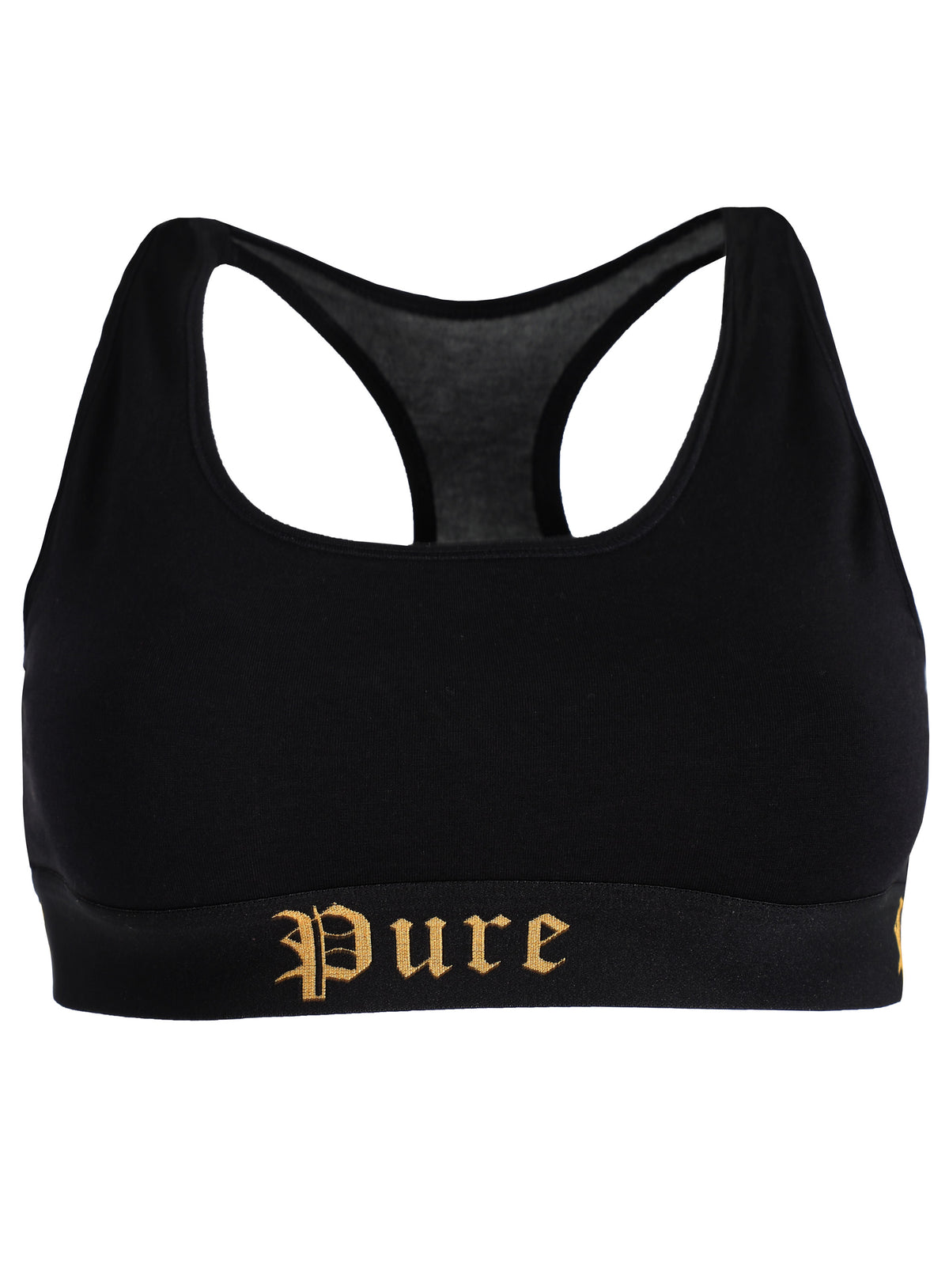 WOMEN'S SPORTS BRA - BLACK