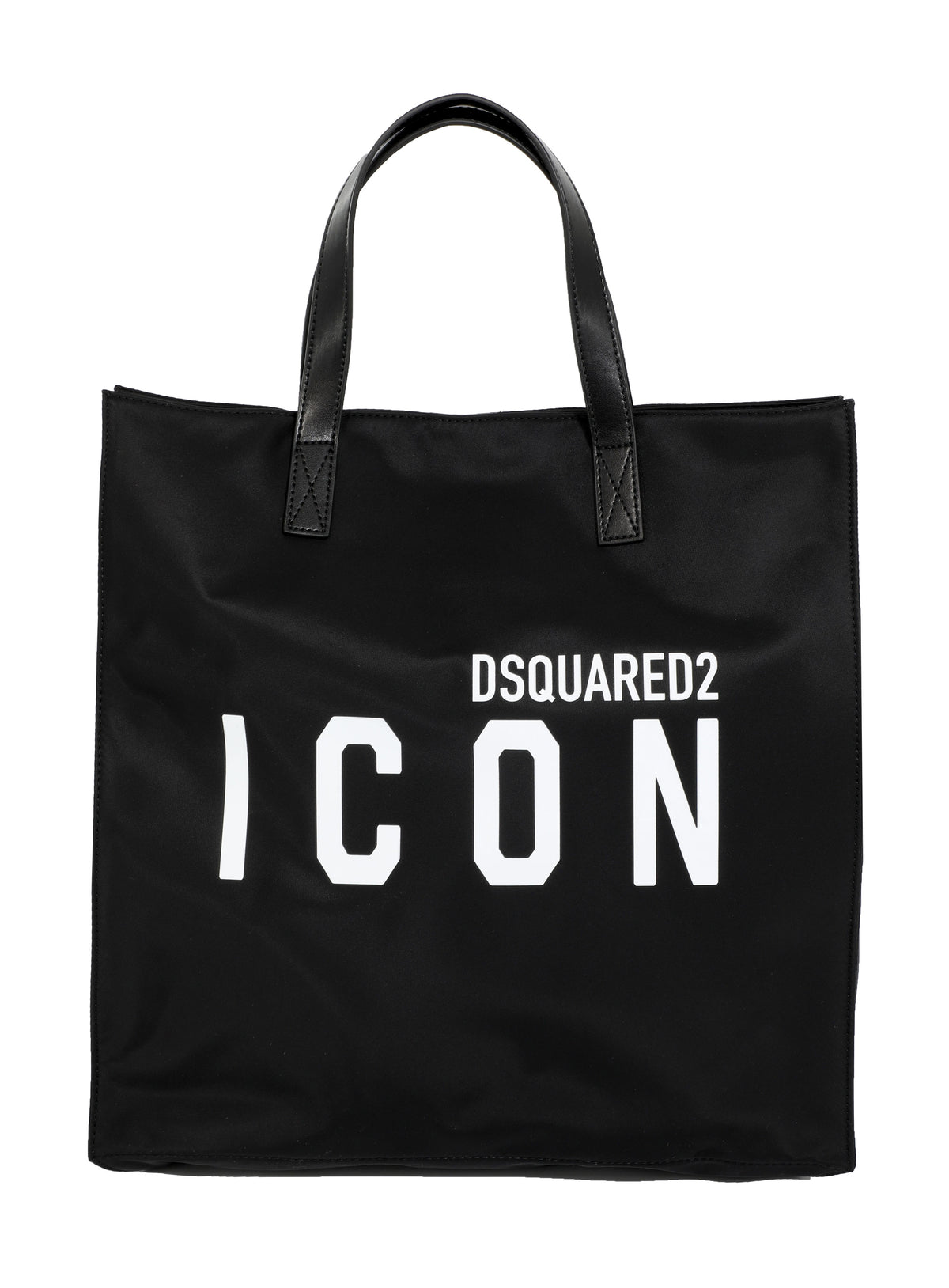 DSQUARED BE ICON TOTE - BLACK