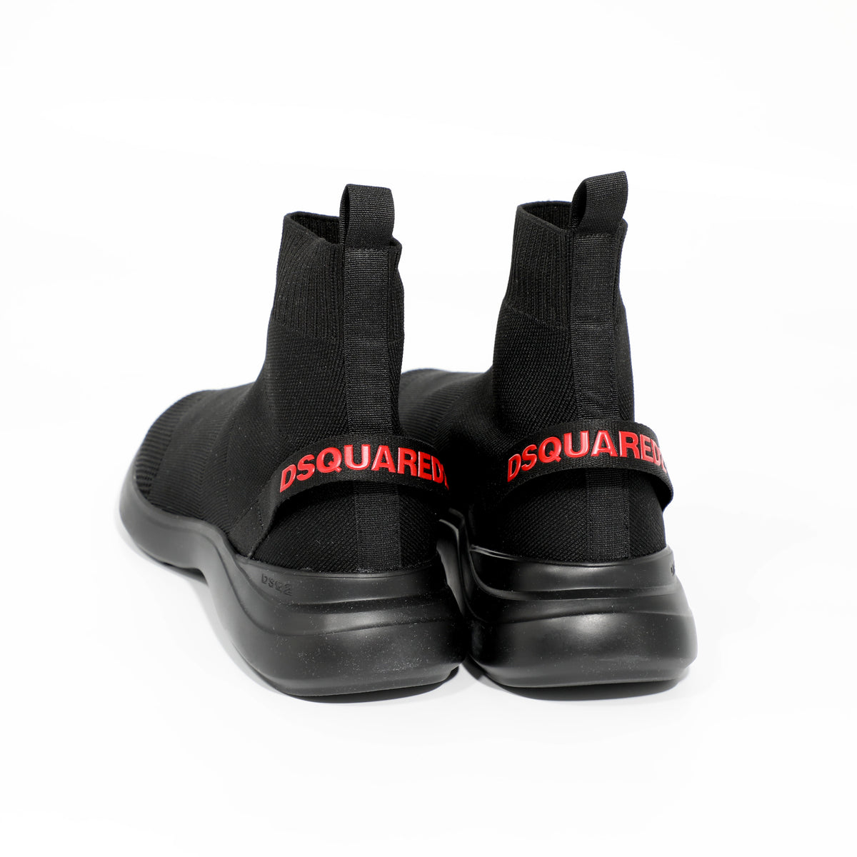 DSQUARED RECYCLED MESH SNEAKERS - BLACK