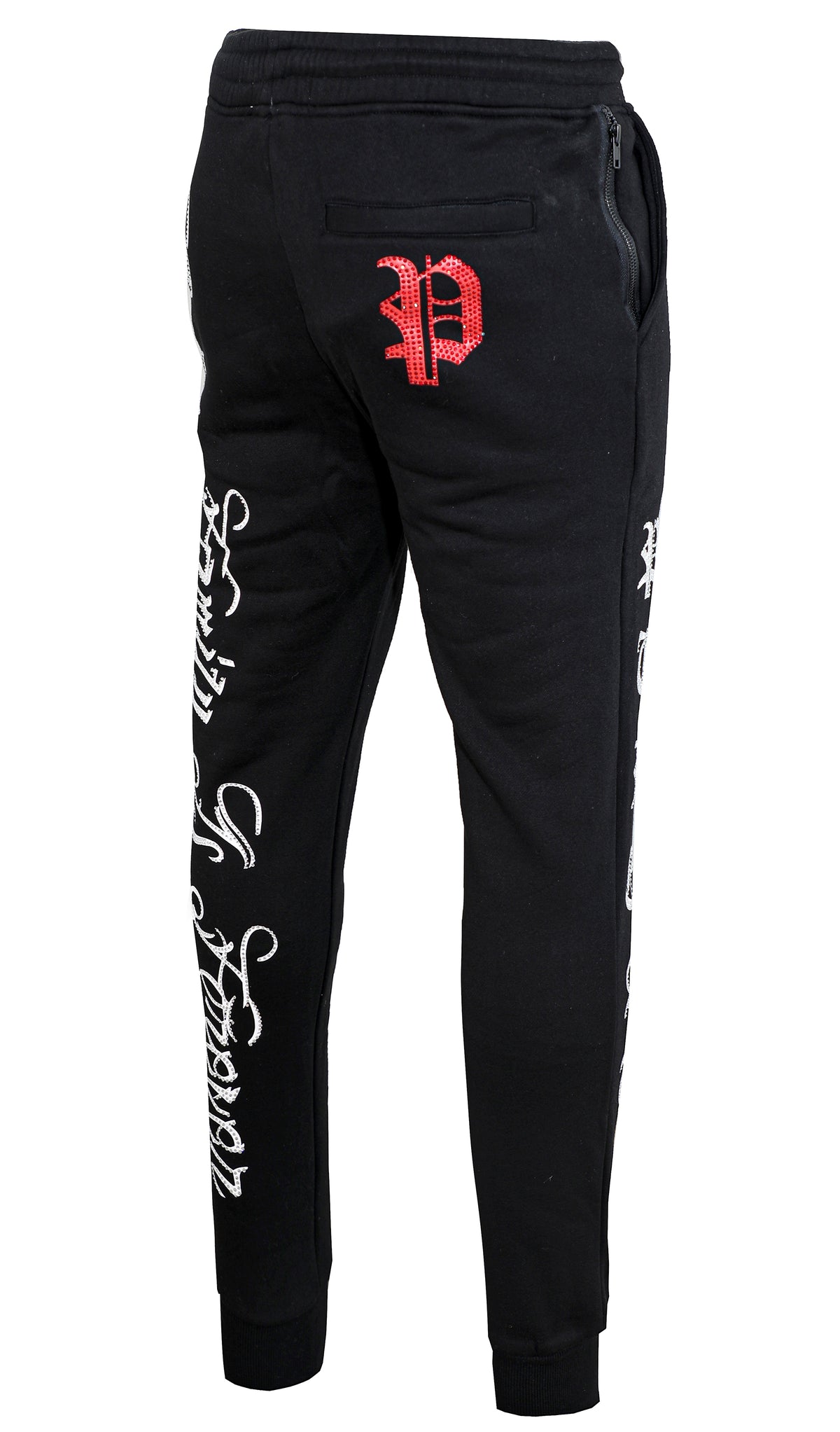 Pure Atlanta Culture Sweatpants-Black