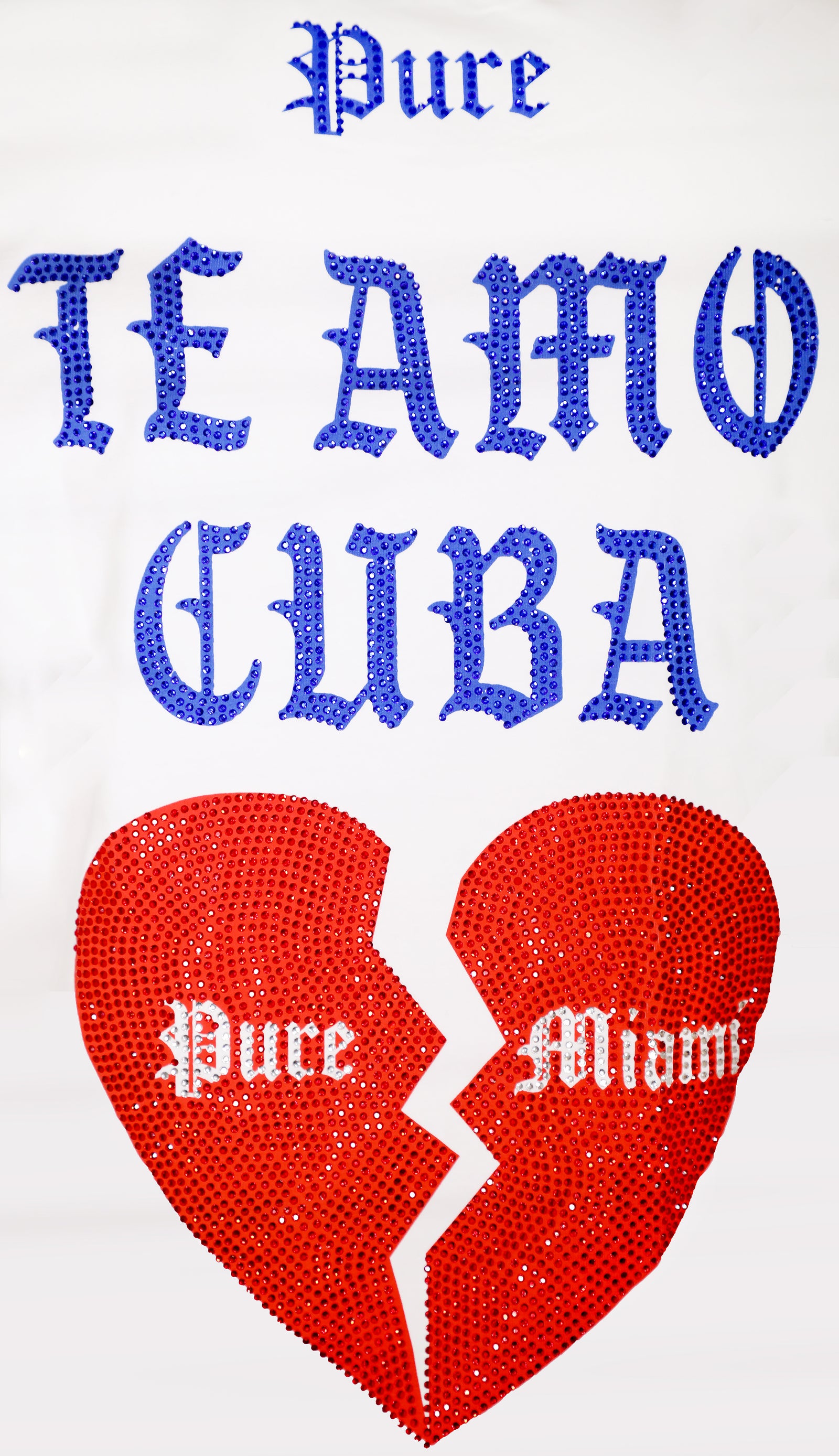 Pure Viva La Cuba Libre Tee in white – view 2 of 2