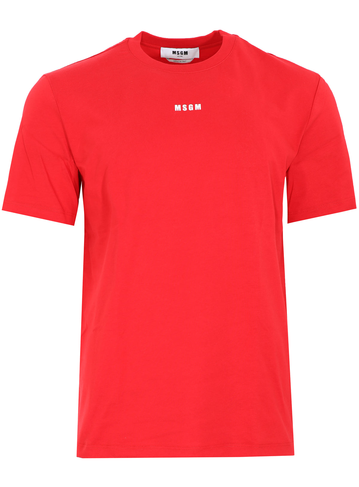 MSGM Logo Tee-Red