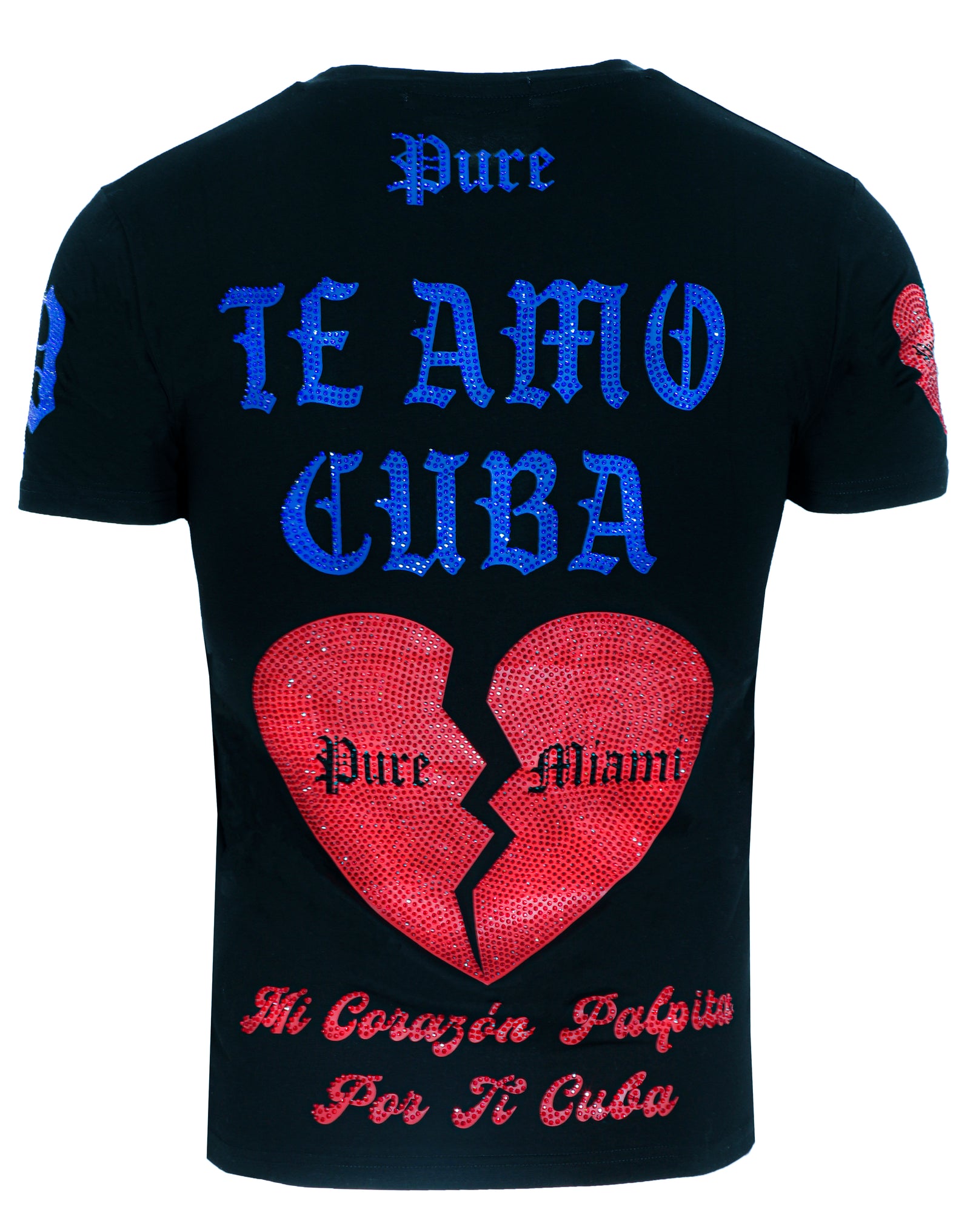 Pure Viva La Cuba Libre Tee in black – view 2 of 2