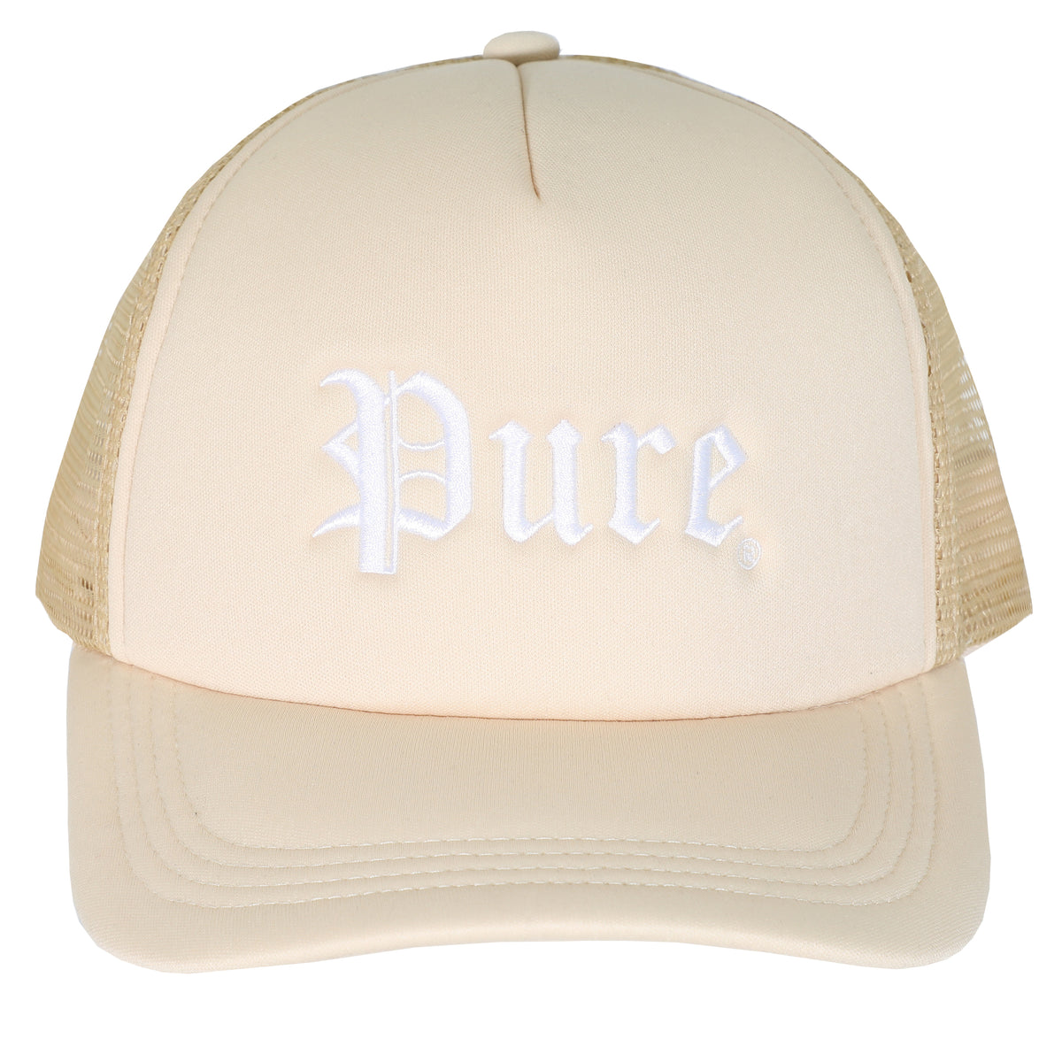 PURE LOGO SNAPBACK - CREAM