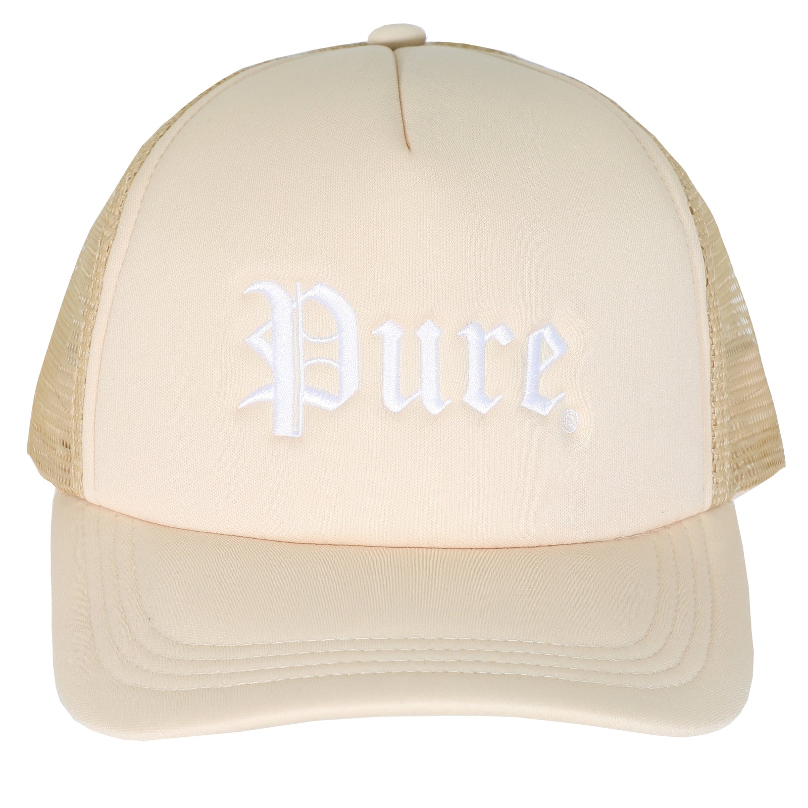 Pure Logo Snapback in Cream – view 1 of 5
