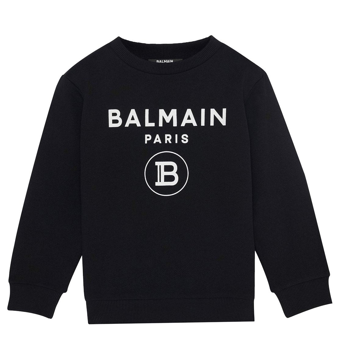 Balmain Kids Classic Logo Sweatshirt in black – view 1 of 3