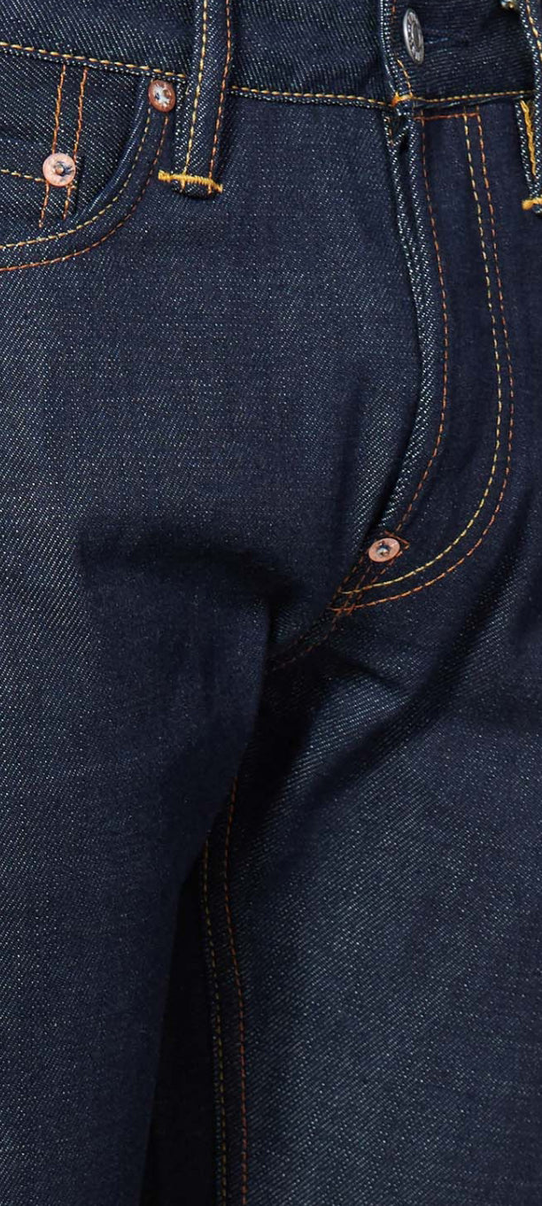 Evisu Men's Slim Fit Godhead Map Denim Jeans – view 3 of 4