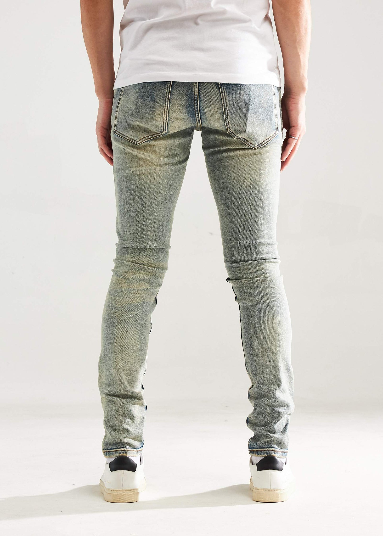 Embellish Concat Distressed in Blue – view 2 of 5
