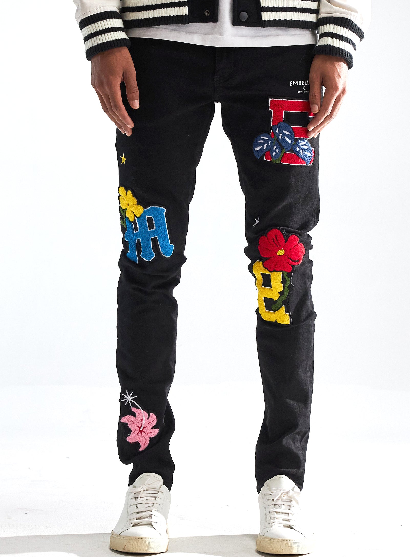 Embellish Nille Denim Jeans in black – view 1 of 3