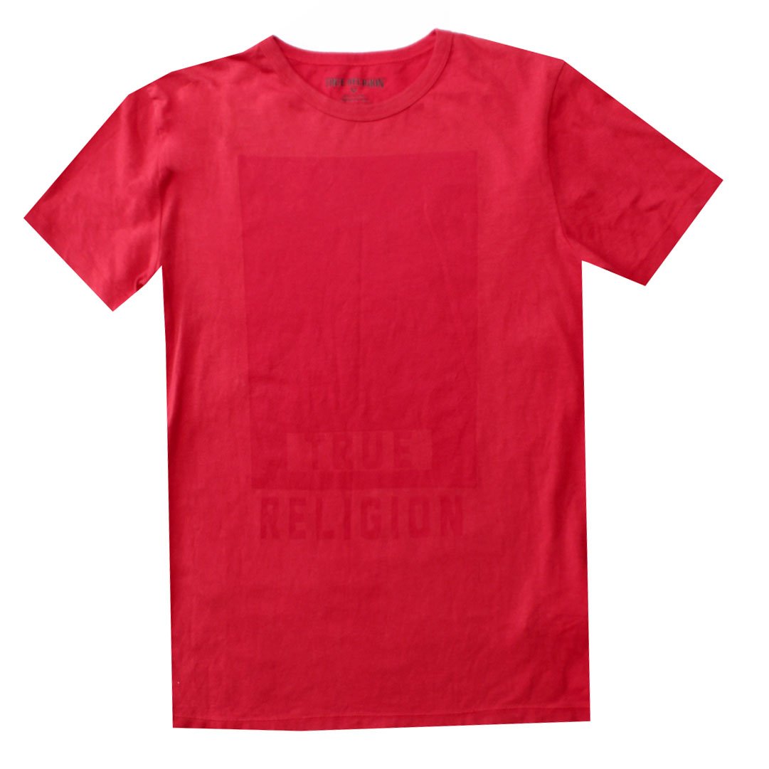 True Religion Kids SS Graphic Tee in true red – view 1 of 2