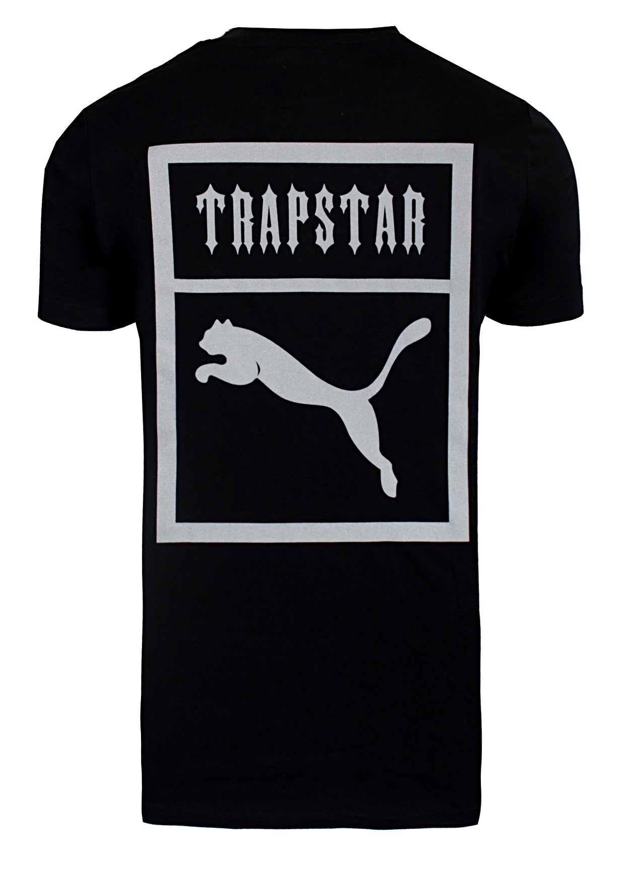 Puma x Trapstar Logo Tee in black – view 1 of 2