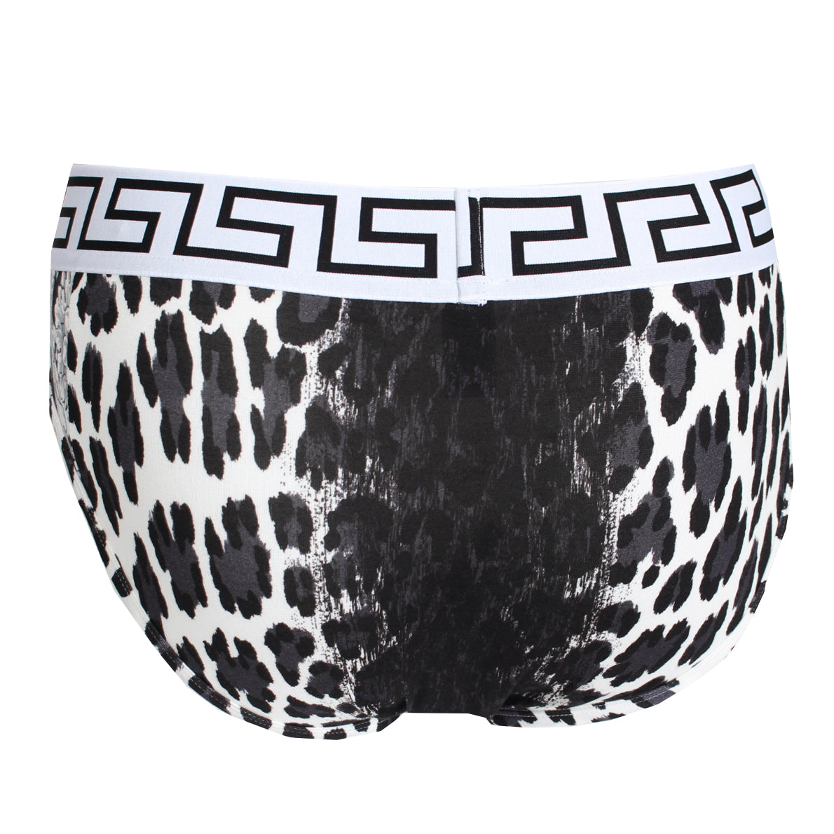 Versace Greca Border Men's Slip in black and white – view 2 of 2