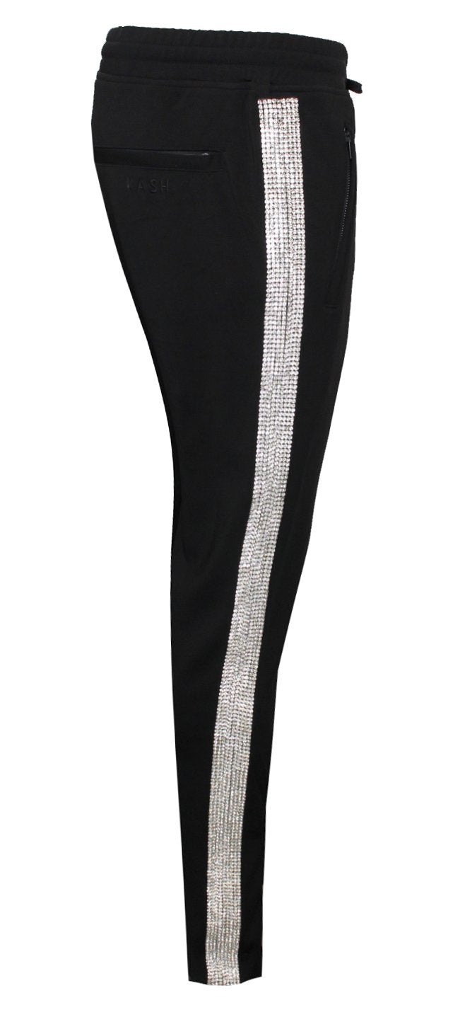 Kash Men's Shine Collection Pants in black – view 3 of 6