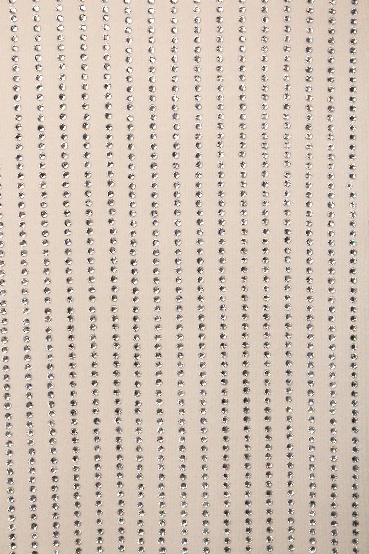 Men's Long Sleeve Diamond Jacket-White/Clear