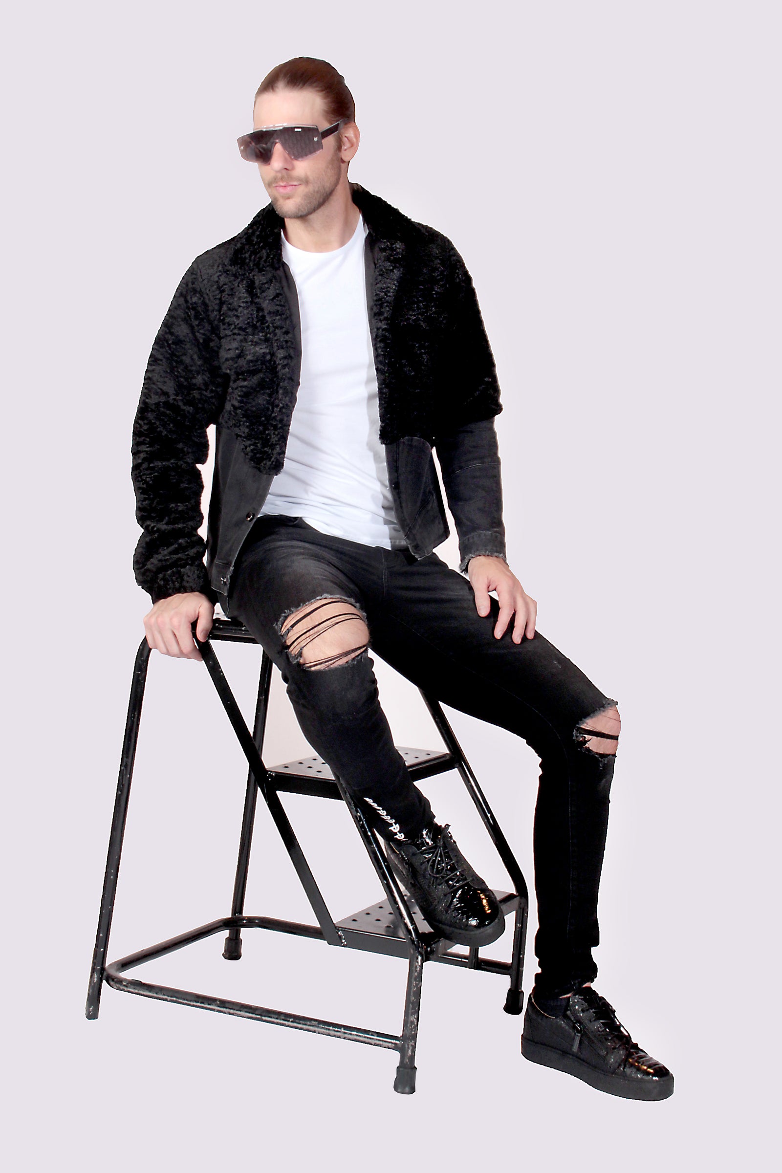 Dead Than Cool D Logo Jean in black – view 6 of 8
