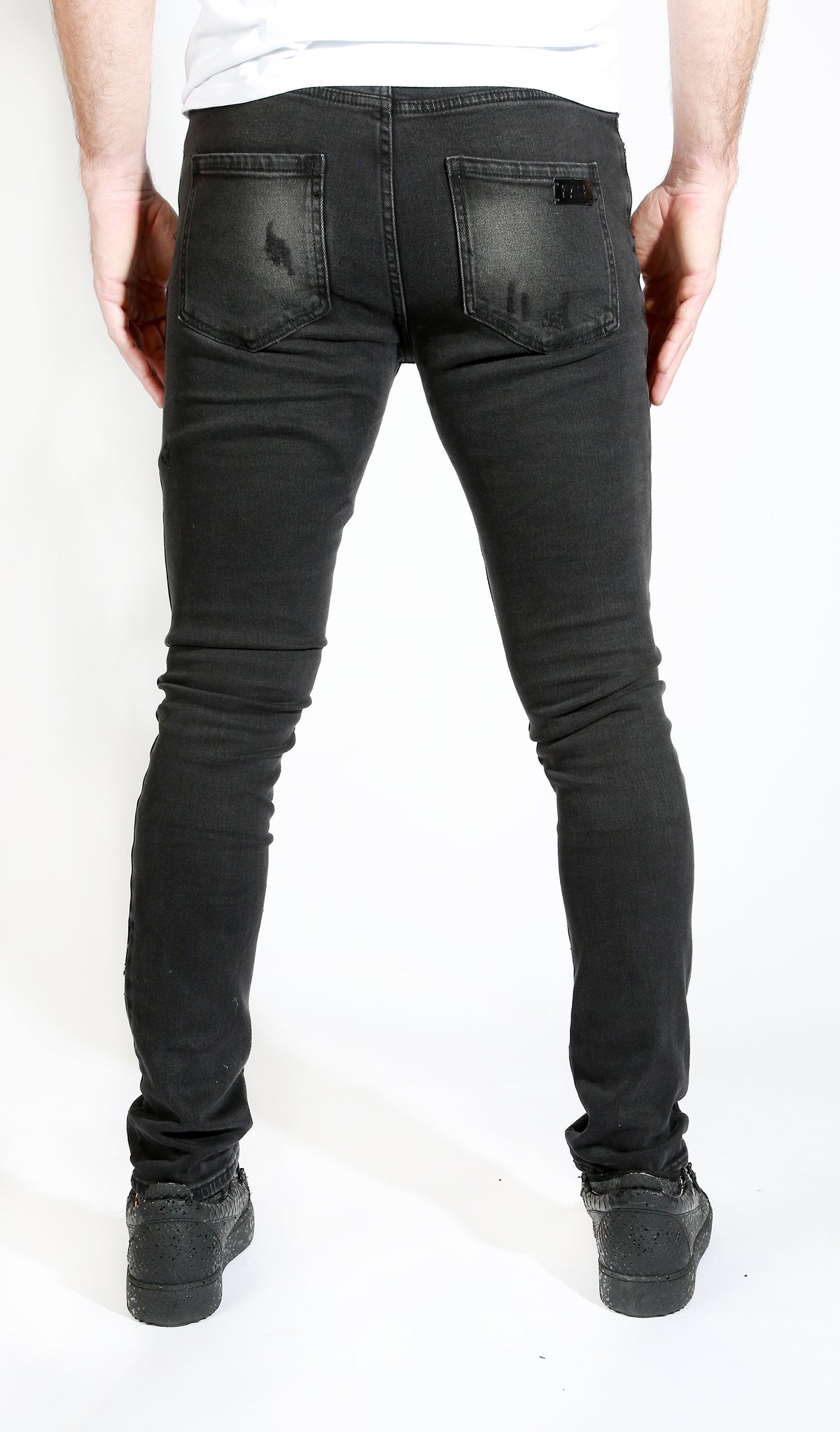 Men's Black Kash Denim