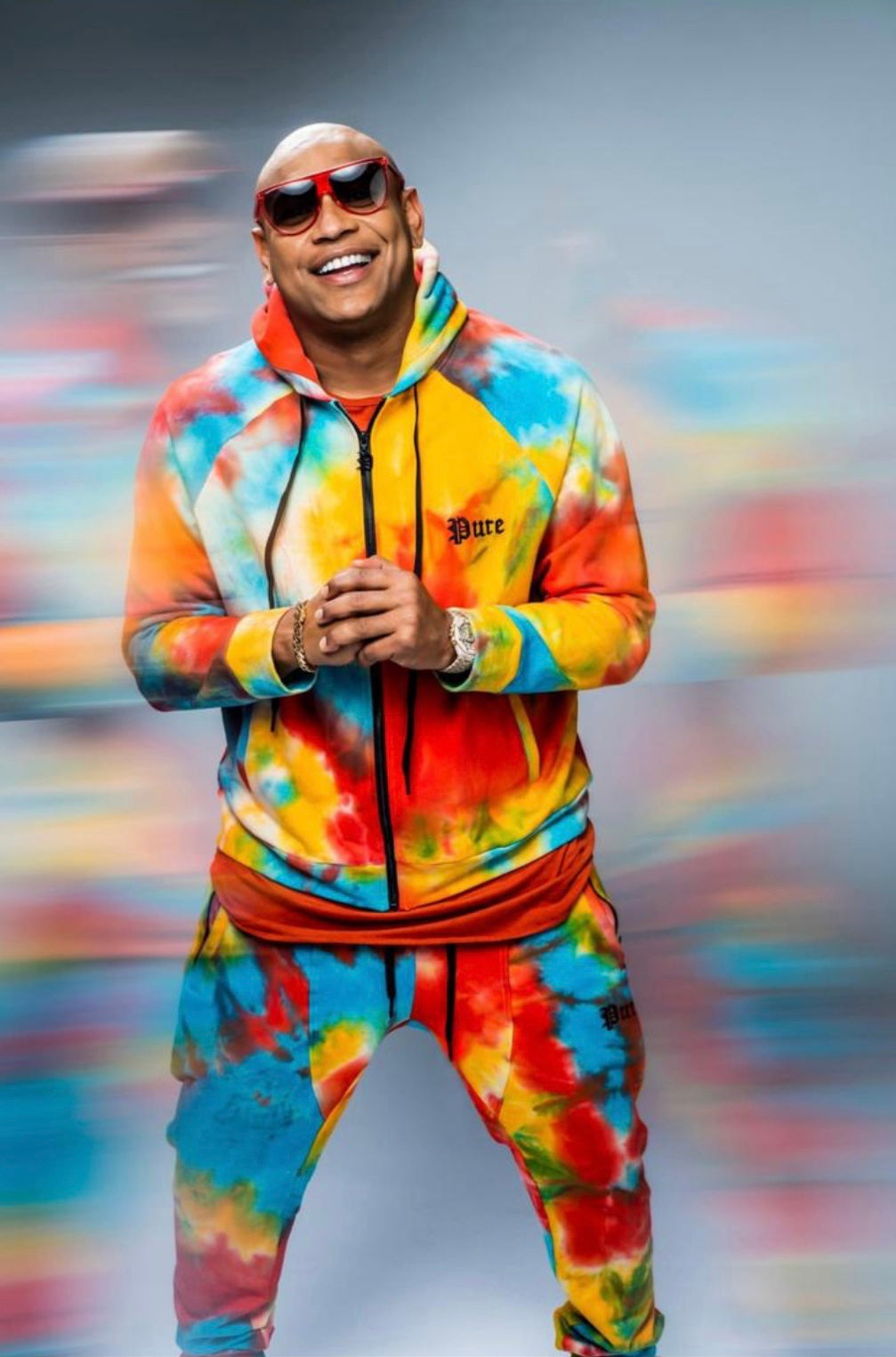 Men's Pure Tie Dye Jacket-Multi
