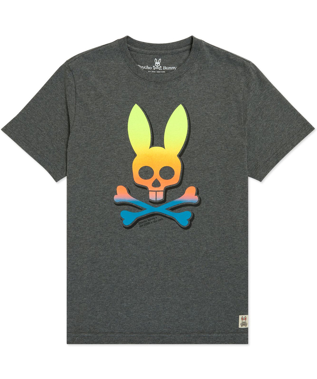 MENS LOWCA GRAPHIC TEE - HEATHER STORM