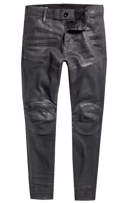 5620 3D ZIP KNEE SKINNY - MAGMA COBLER