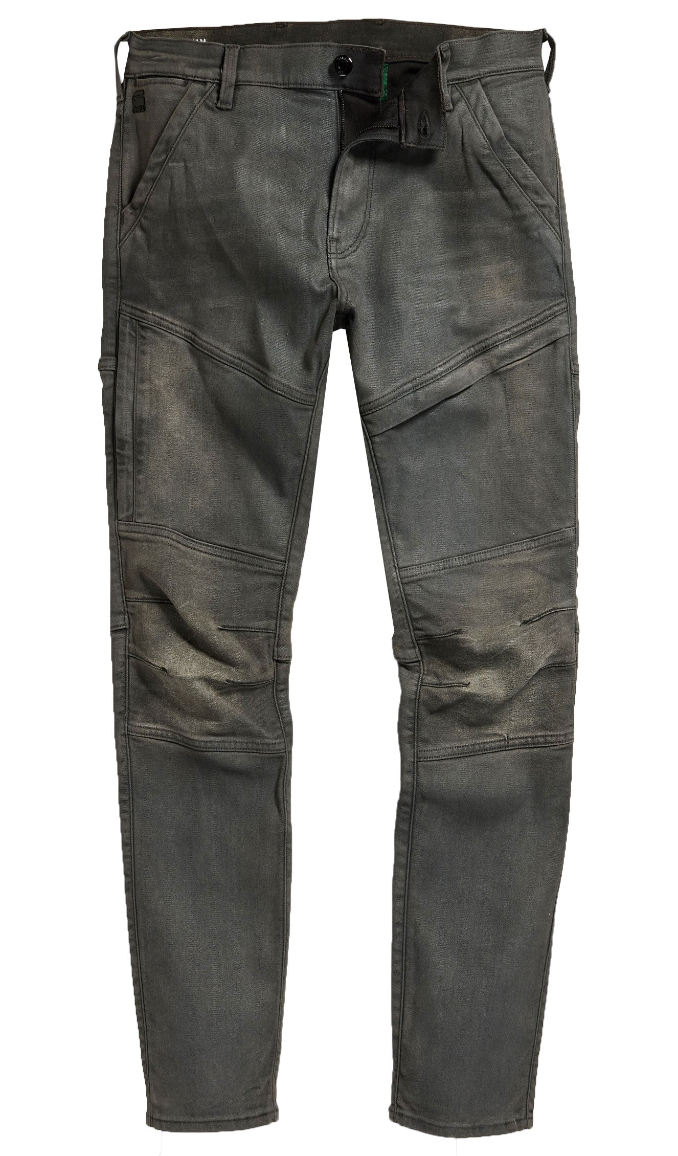 G-Star RAW Rackam 3D Skinny Jeans in dark aged cobler – view 1 of 3