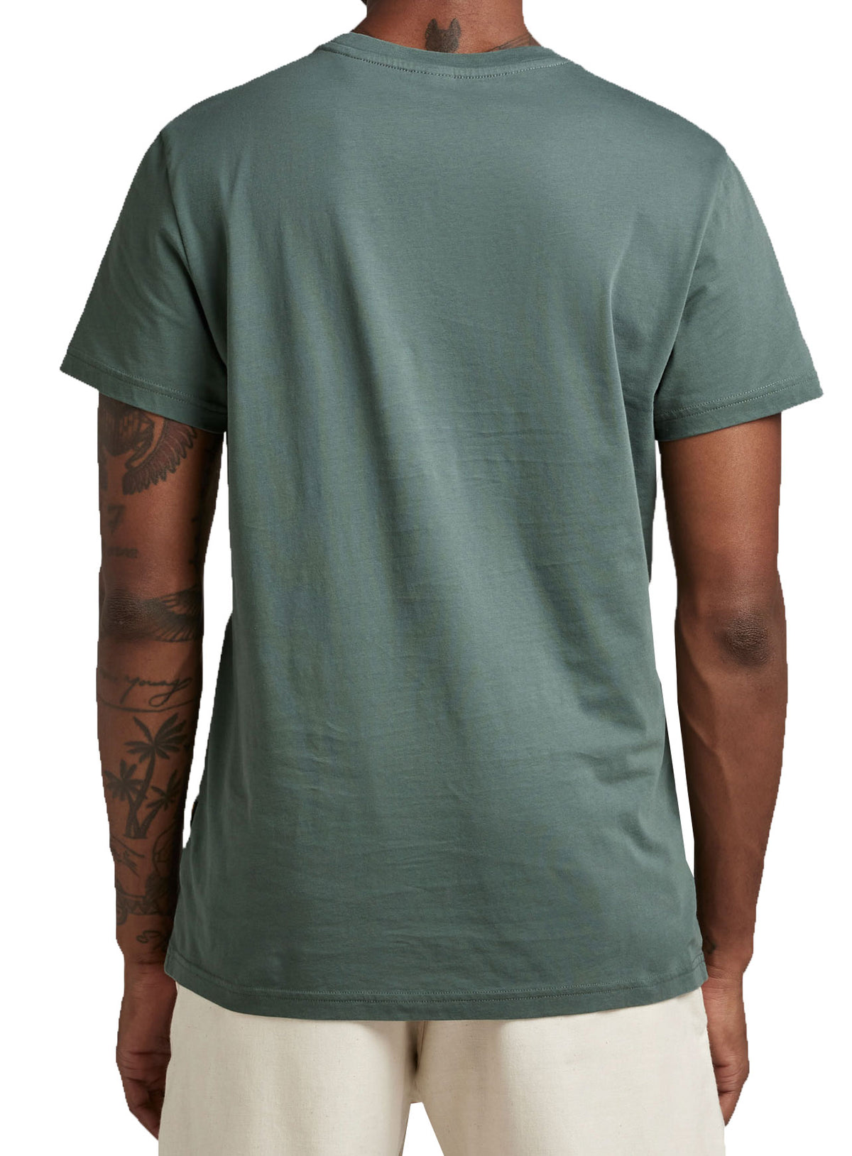 SCALED UP RAW CHEST R T - GREY MOSS