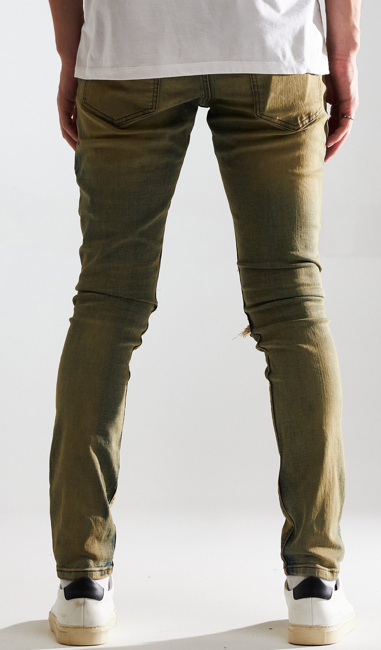 Embellish Trevino Rip and Repair Jeans in Light Blue – view 2 of 3