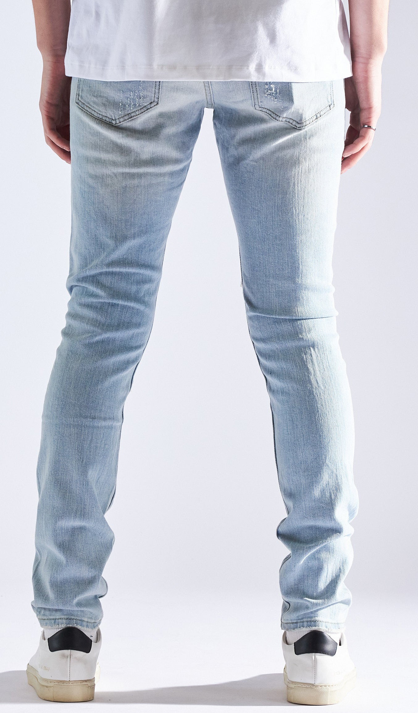 Embellish Cronen Rip & Repair Denim in blue – view 2 of 2