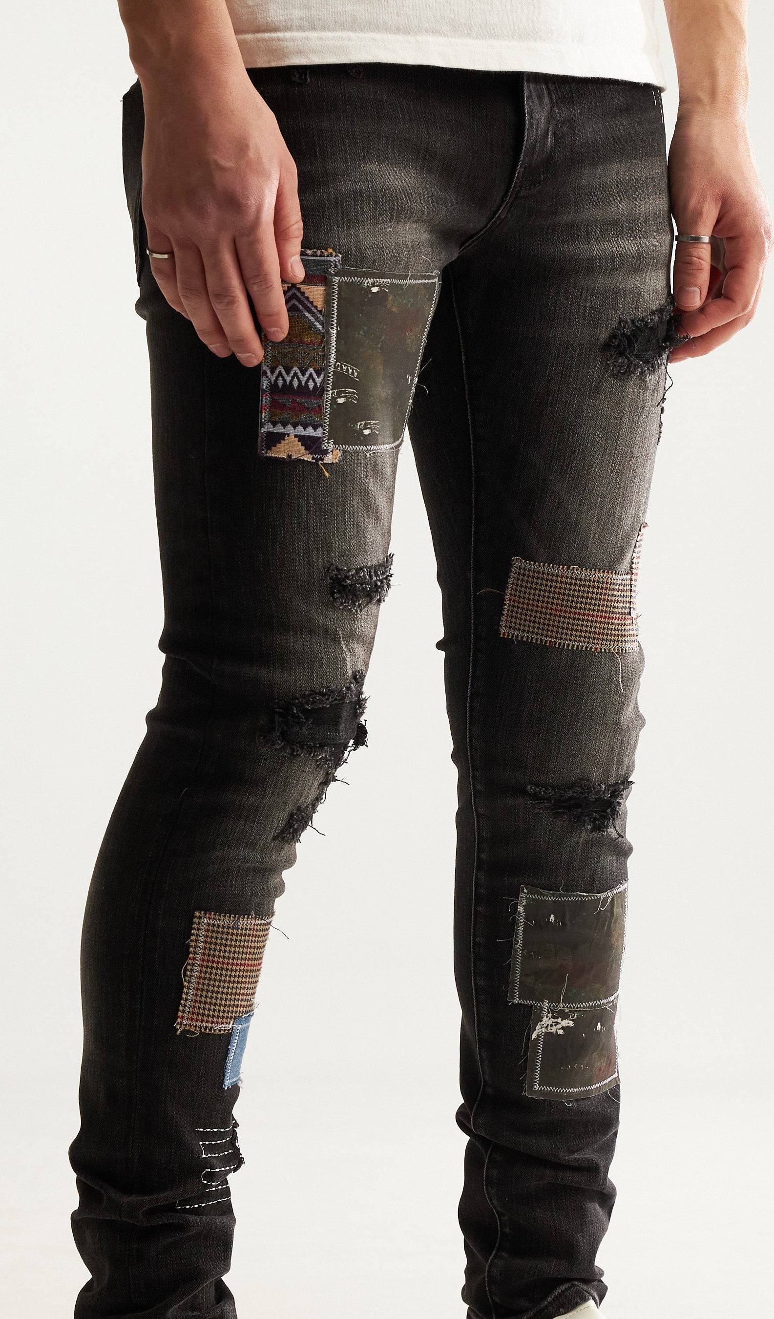 Embellish Ares Denim - Black Wash – view 3 of 3