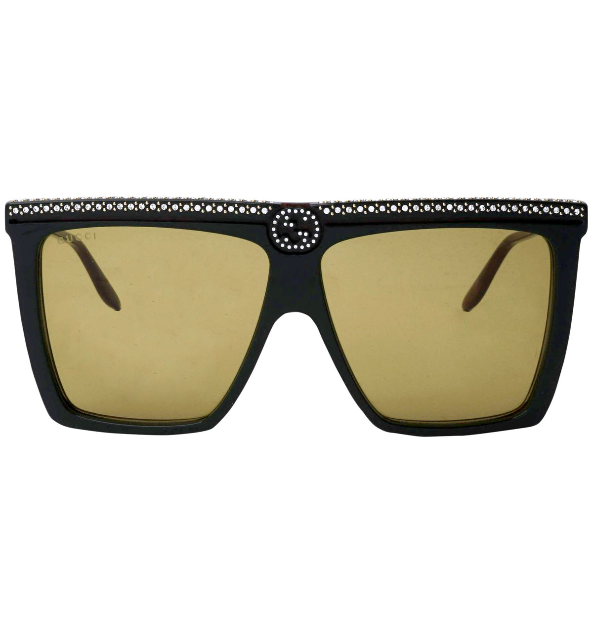 Oversized Square Frame W/ GG logo Green