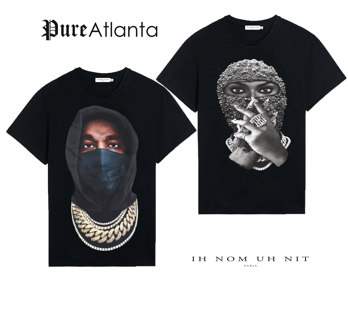 TShirt Mask On 21 W/Logo - Black