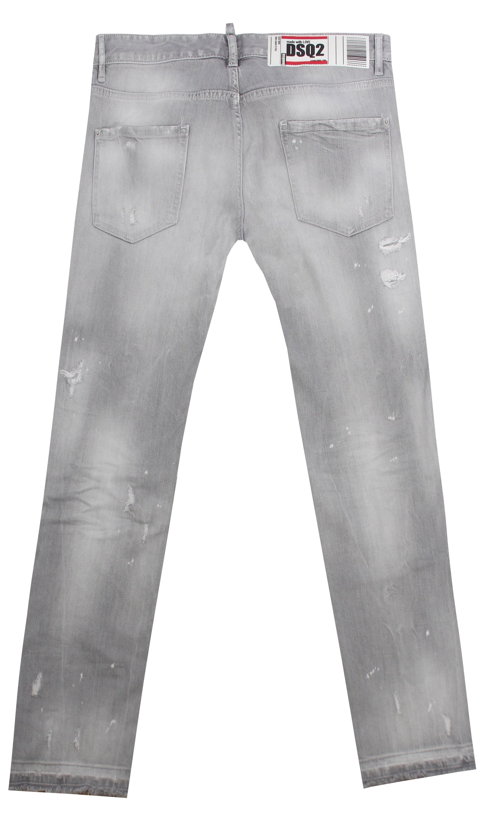DSQUARED2 Cool Guy Cropped Slim Jeans in grey – view 2 of 3