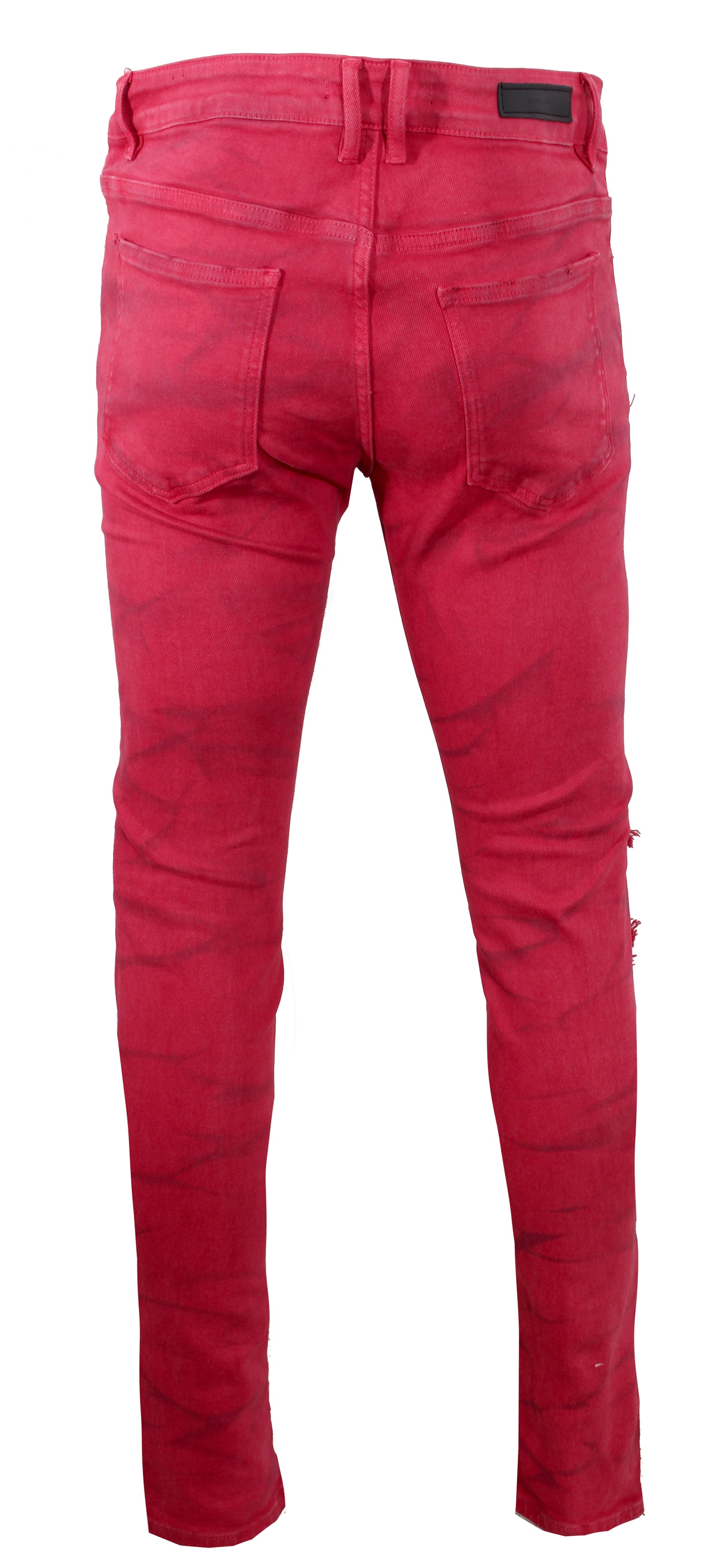 Embellish Amador Rip & Repair Red Denim in red – view 2 of 2