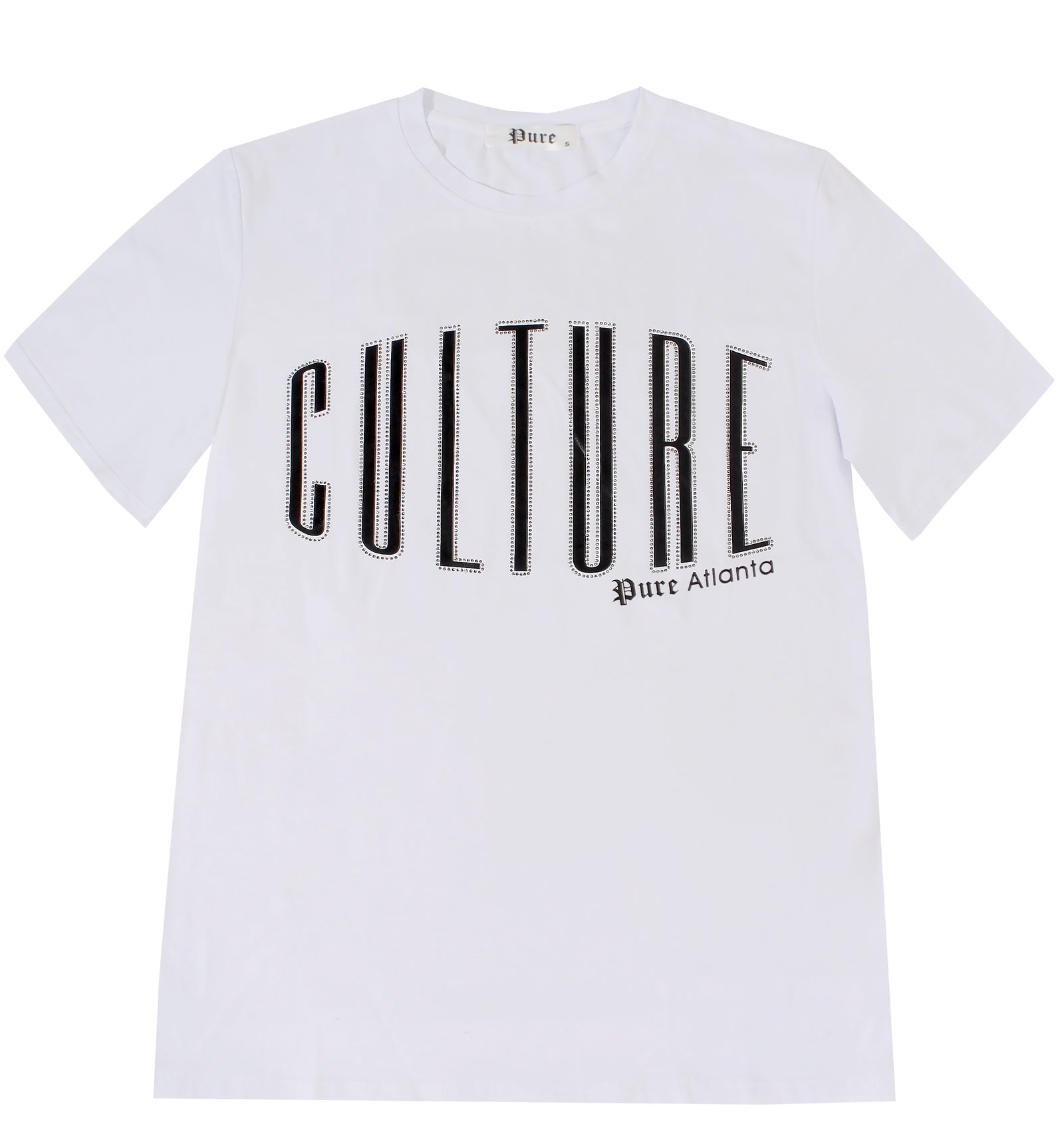 Pure Culture Diamond Tee in white – view 7 of 9
