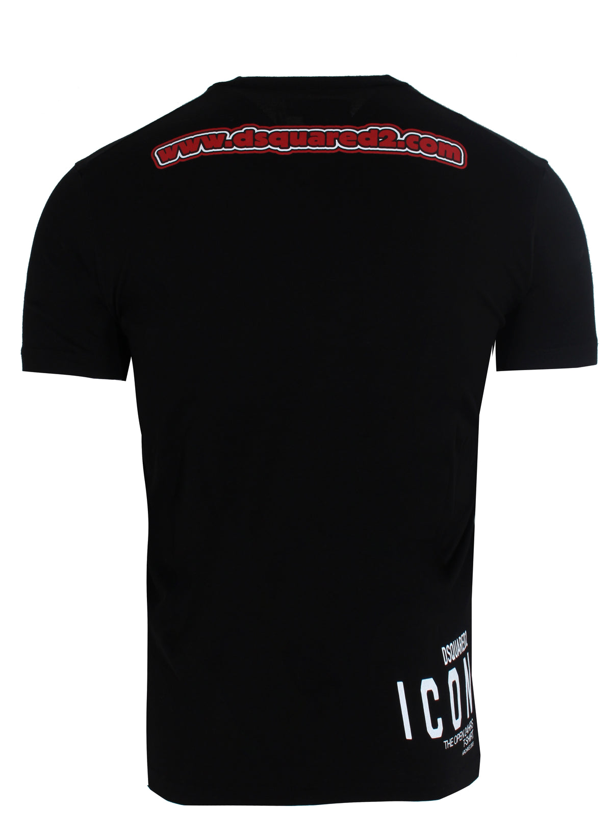 Men's Dsquared2 Open 24 Hours Short Sleeve Tee Shirt