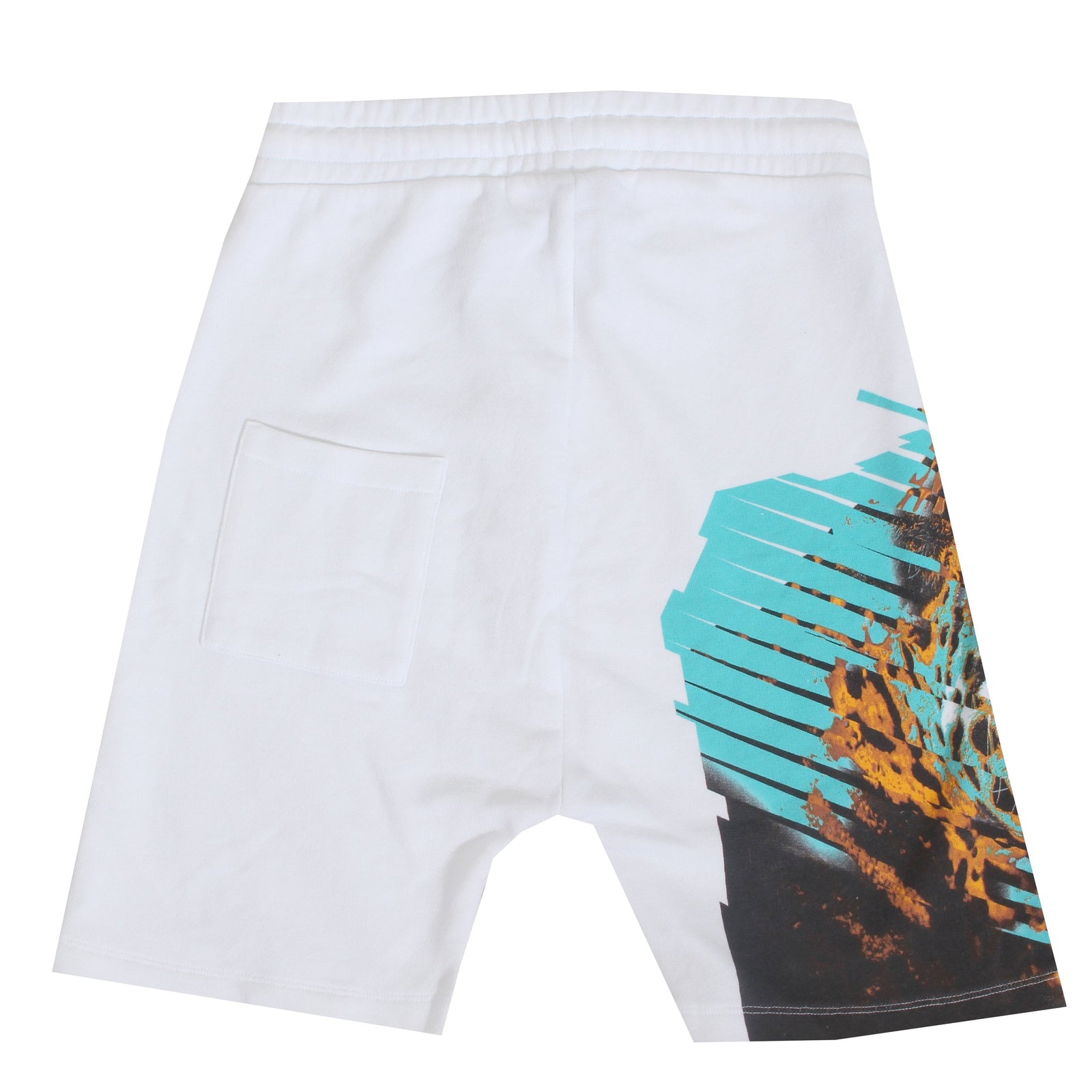 Kids Marcelo Burlon Leopard Bermuda Shorts in white – view 2 of 2
