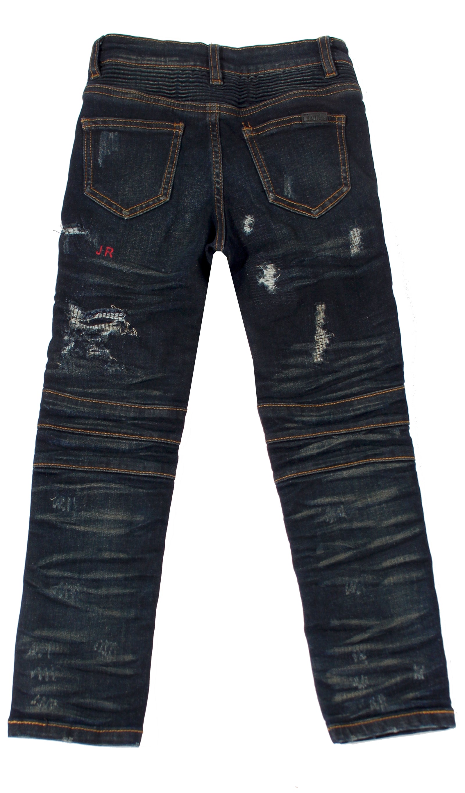 Haus of JR Damien Biker Jeans in Deep Indigo – view 2 of 2