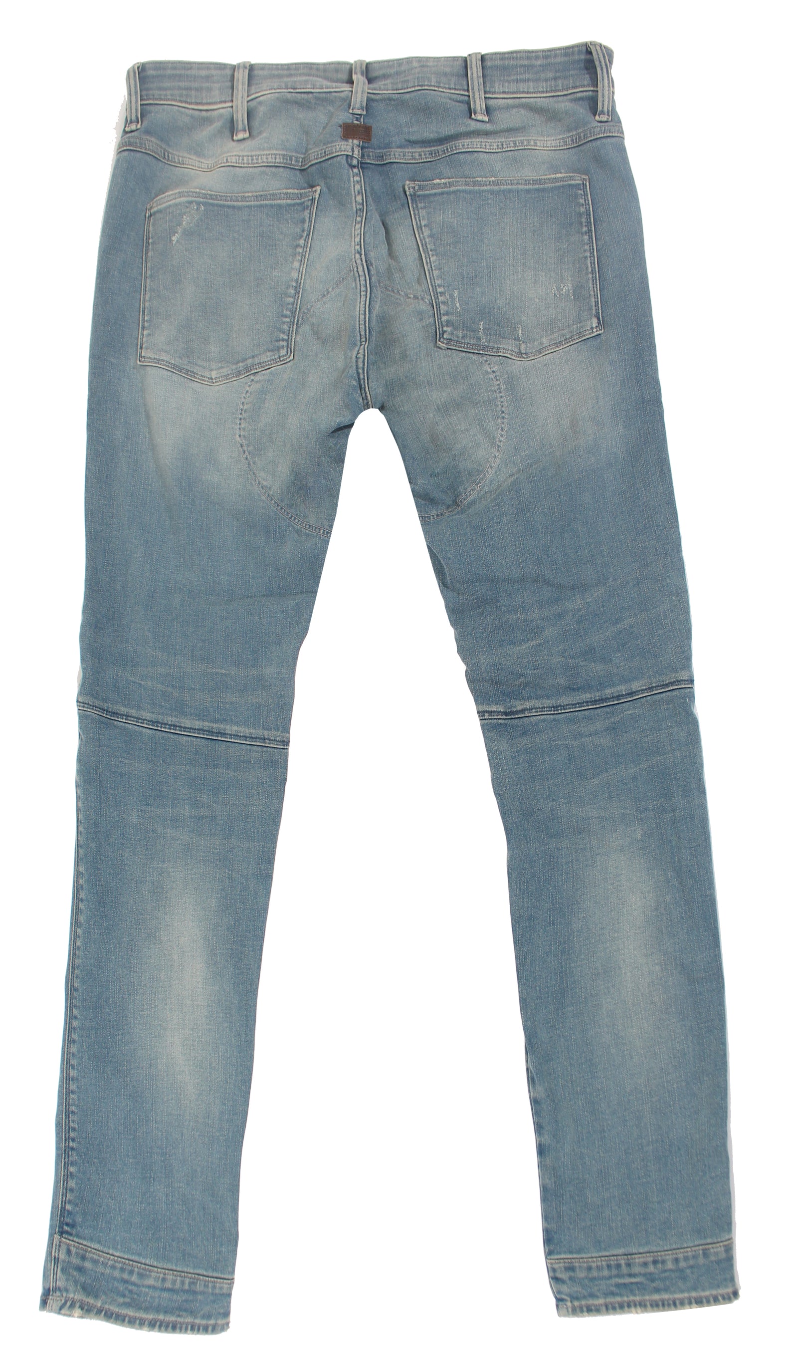 G-Star Raw 5620 3D Zip Knee in antic faded monaco blue — alternate view