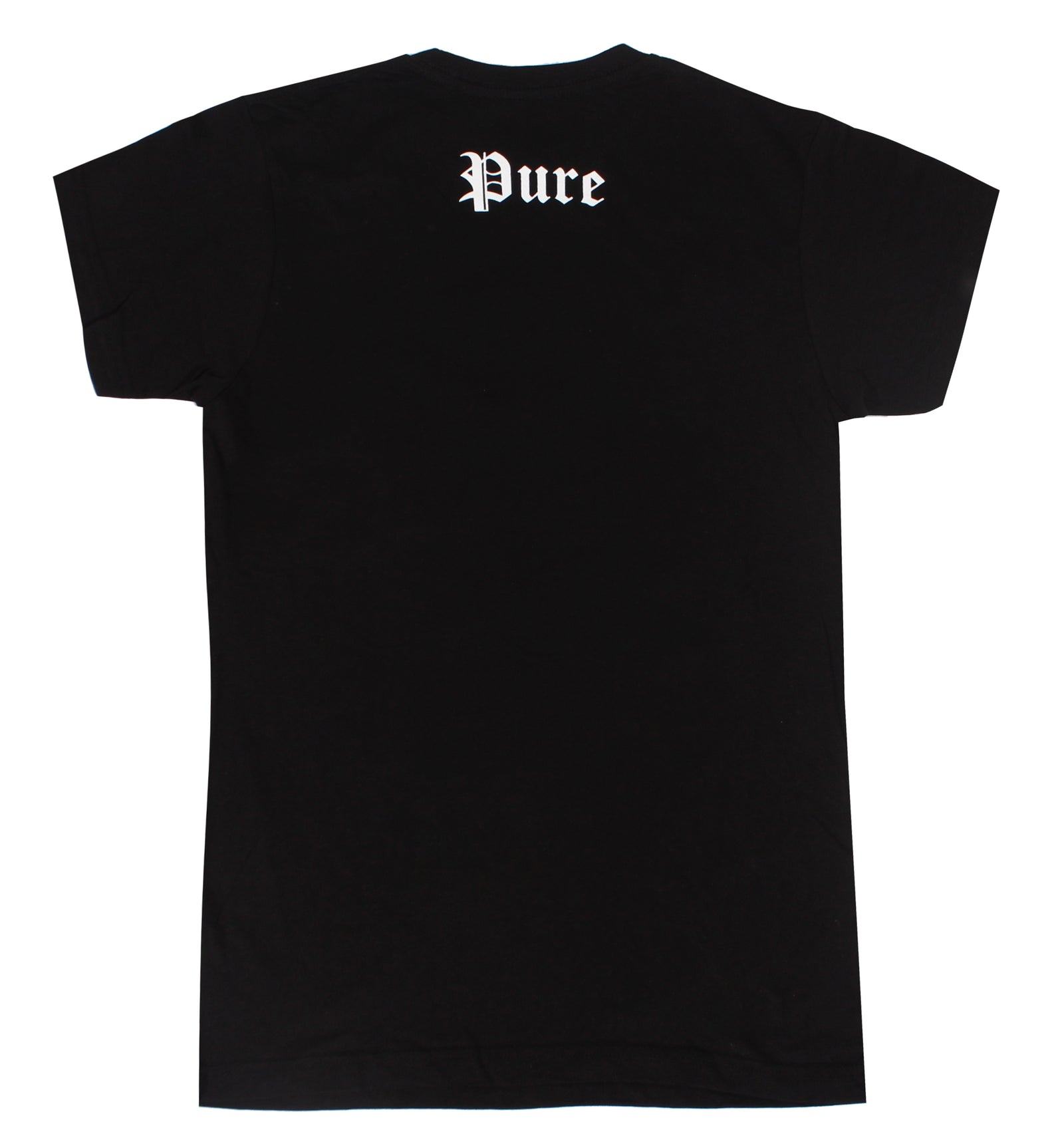 Pure Miami Airbrush Tee in black – view 3 of 3