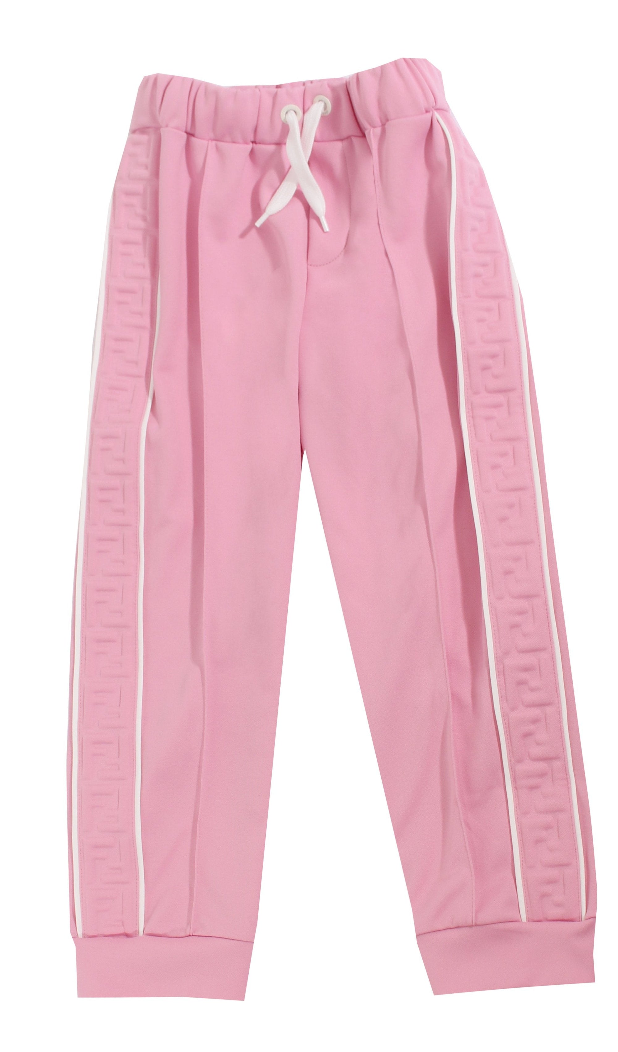 Track Pants With 3D FF - Pink
