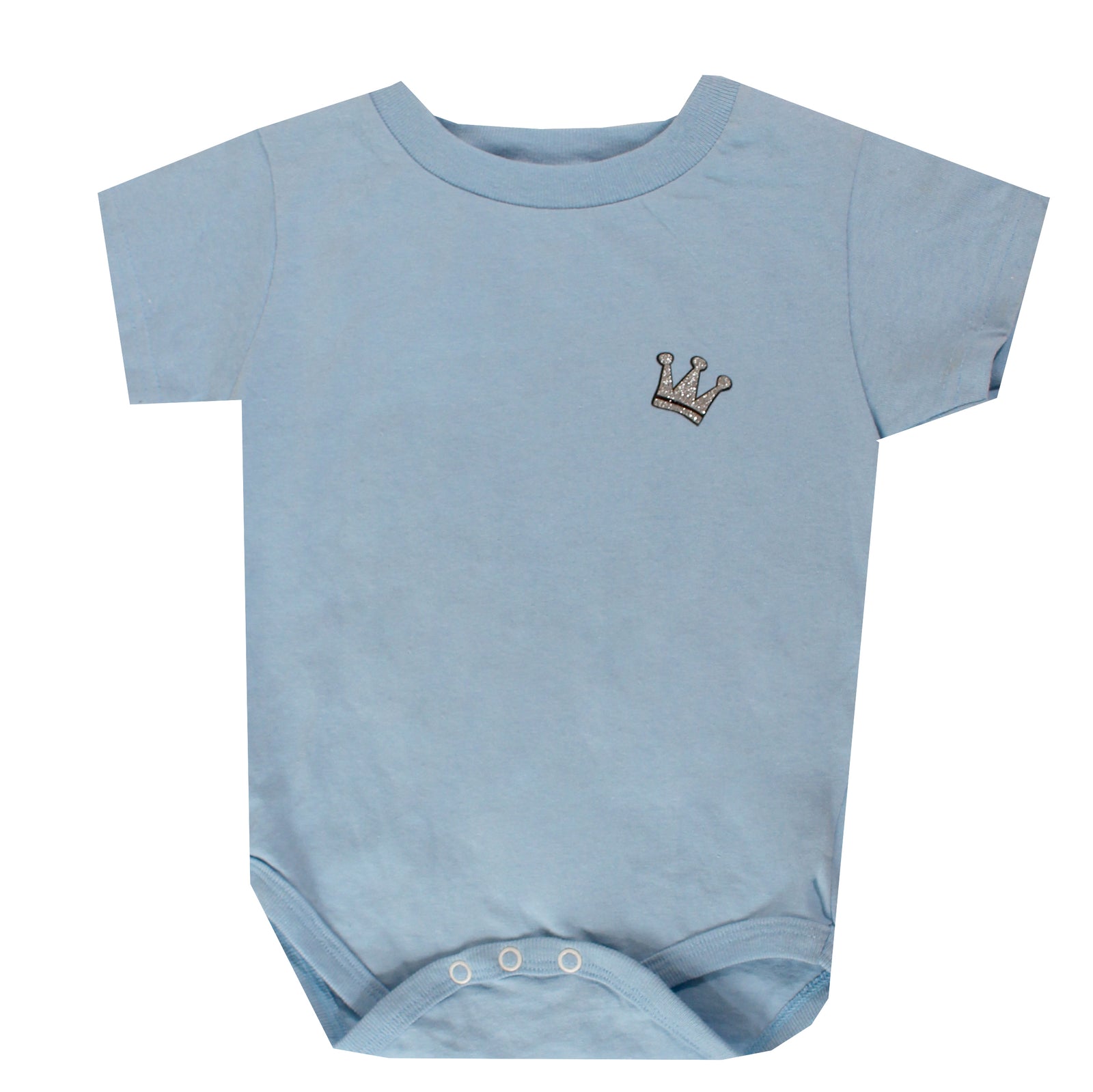Pure Prince Onesie with Crown Logo in light blue – view 1 of 2
