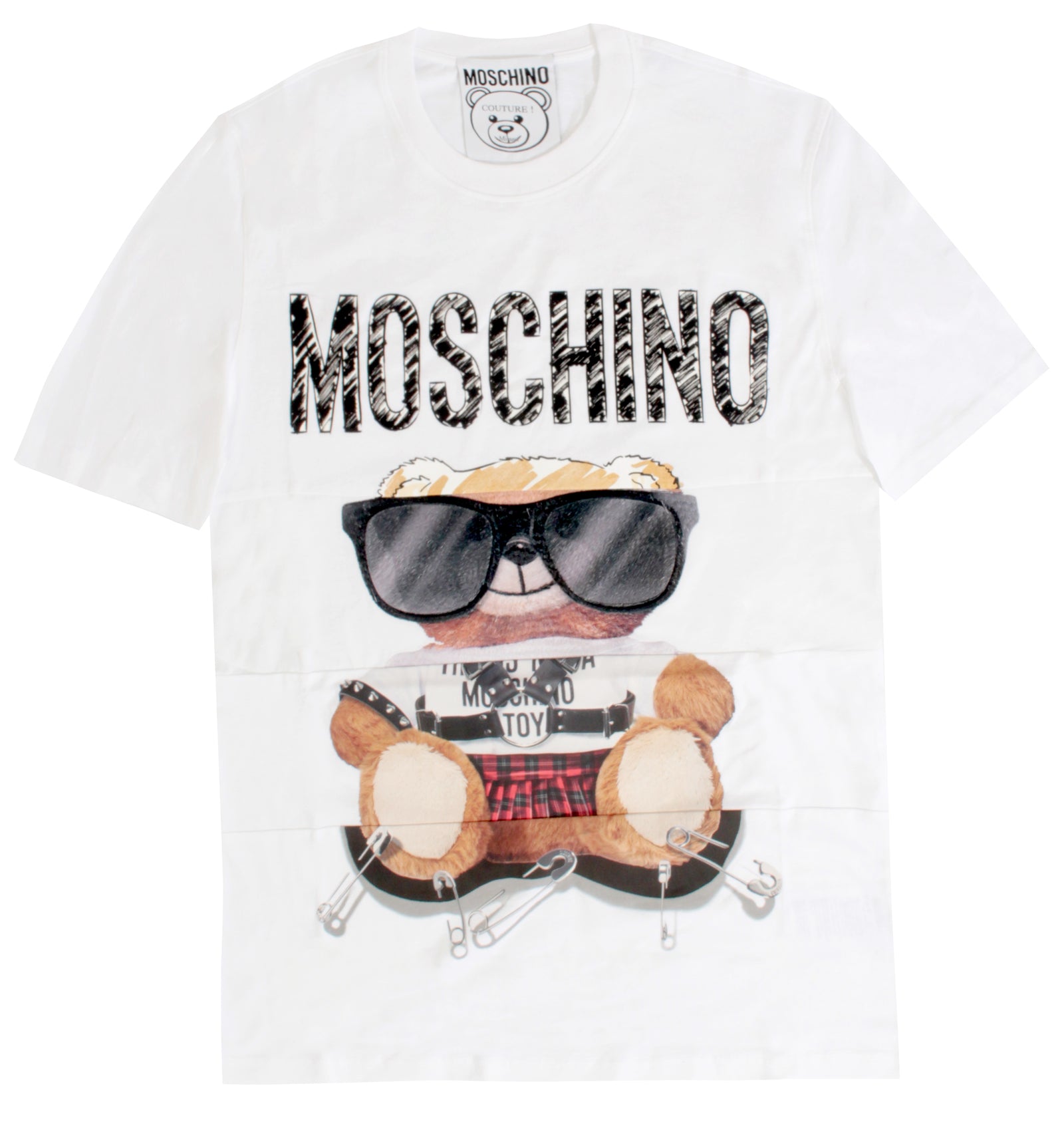 Moschino Embroidered T-Shirt in white