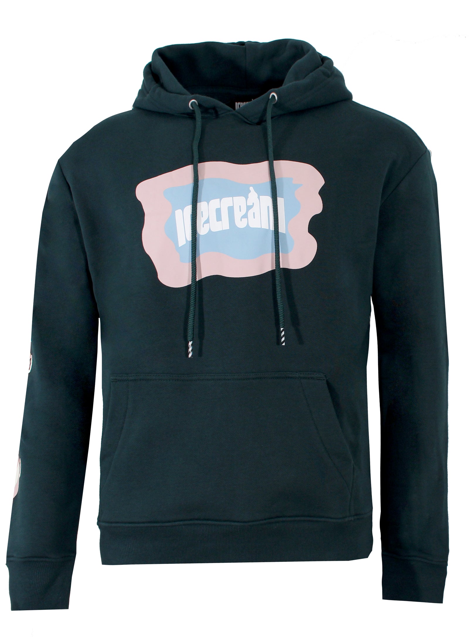 Icecream Flag Long Sleeve Hoodie in Ponderosa Pine – view 1 of 3